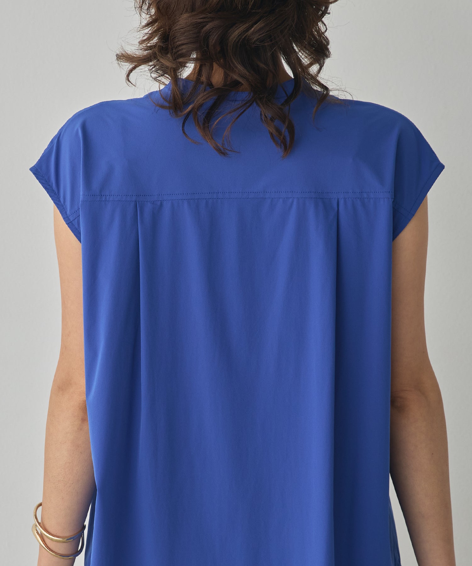[ICE-TOUCH] LIGHTWEIGHT DOUBLE-FRONT BLOUSE