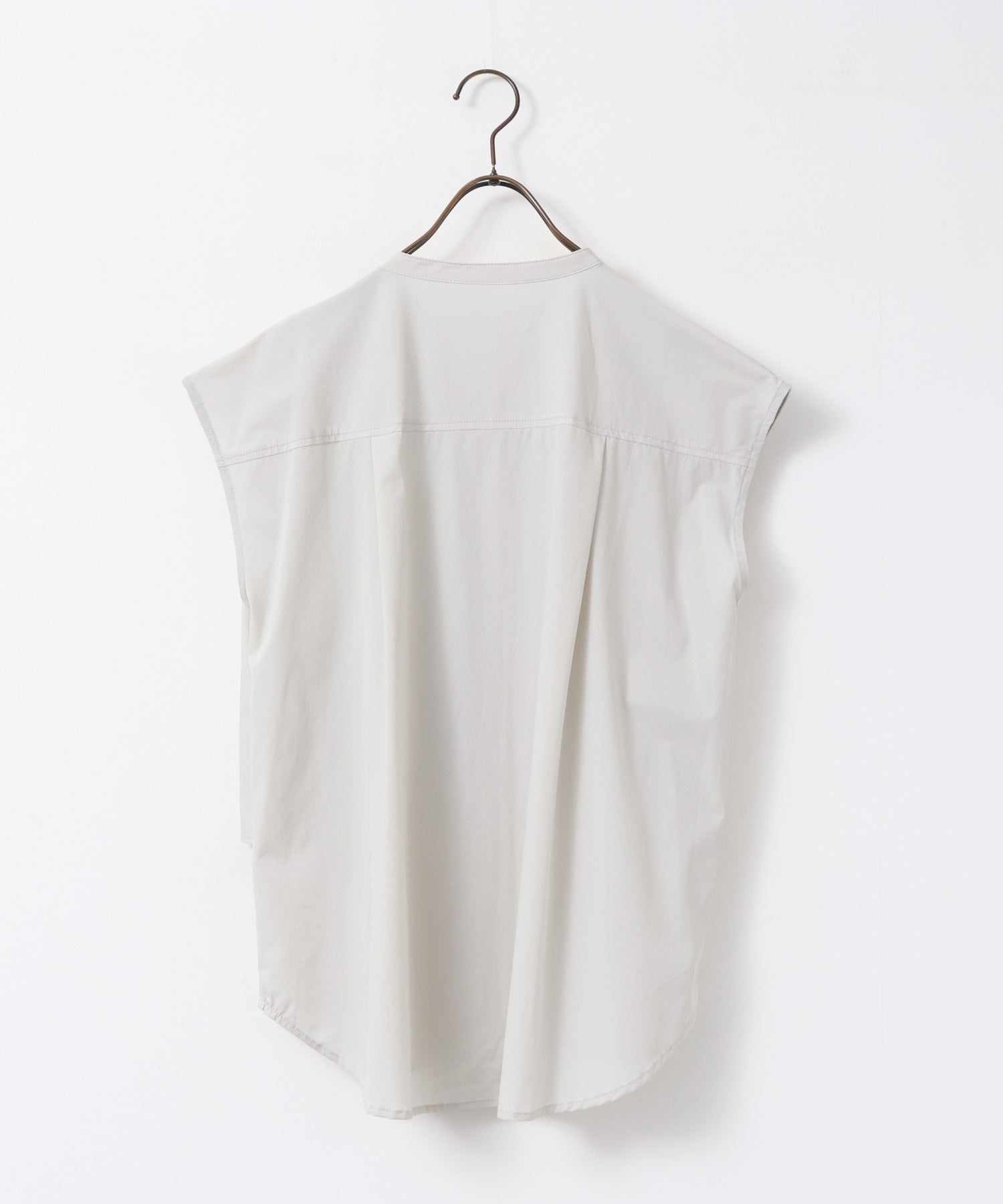 [ICE-TOUCH] LIGHTWEIGHT DOUBLE-FRONT BLOUSE