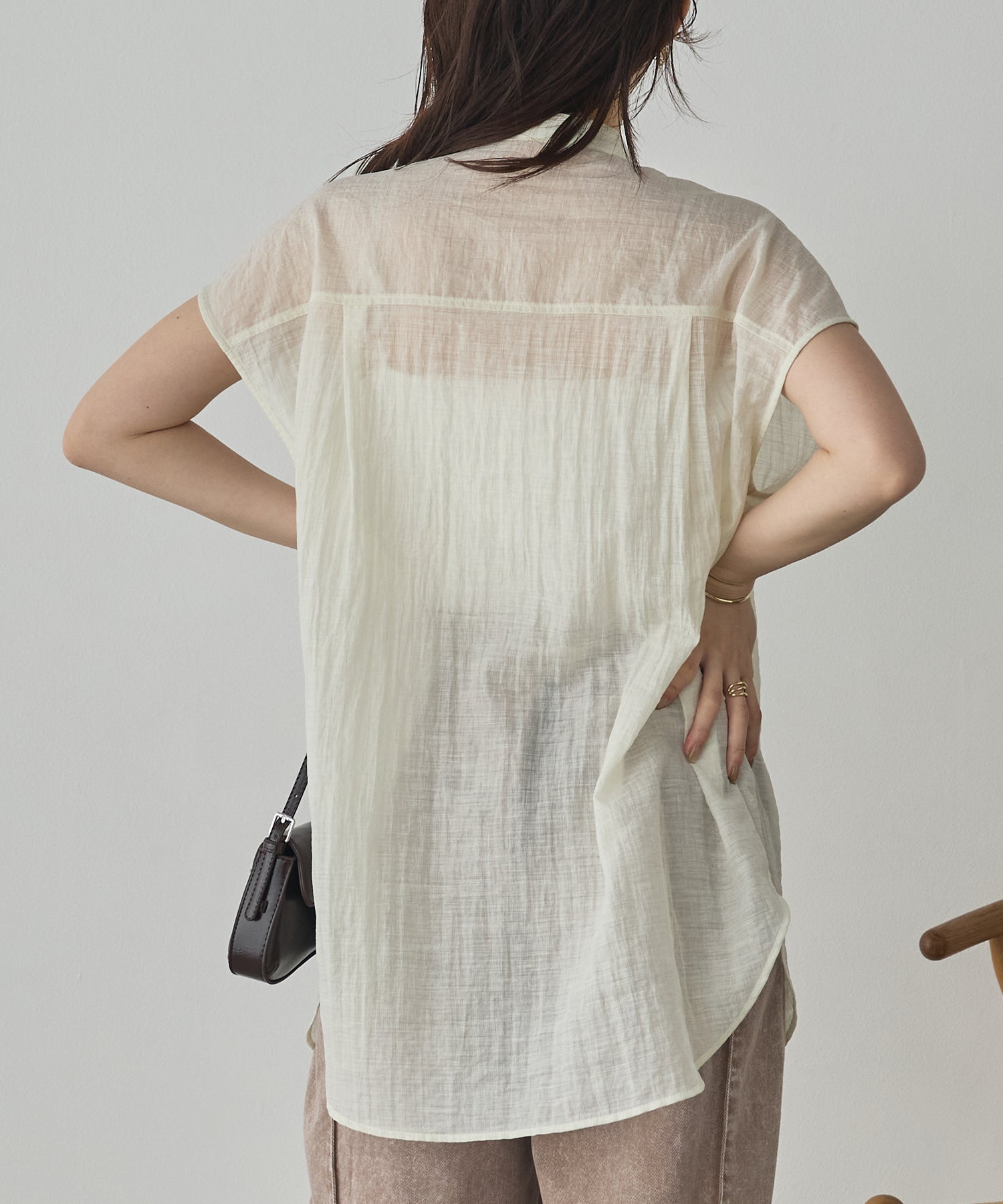 model : H160 着用サイズ : FREE