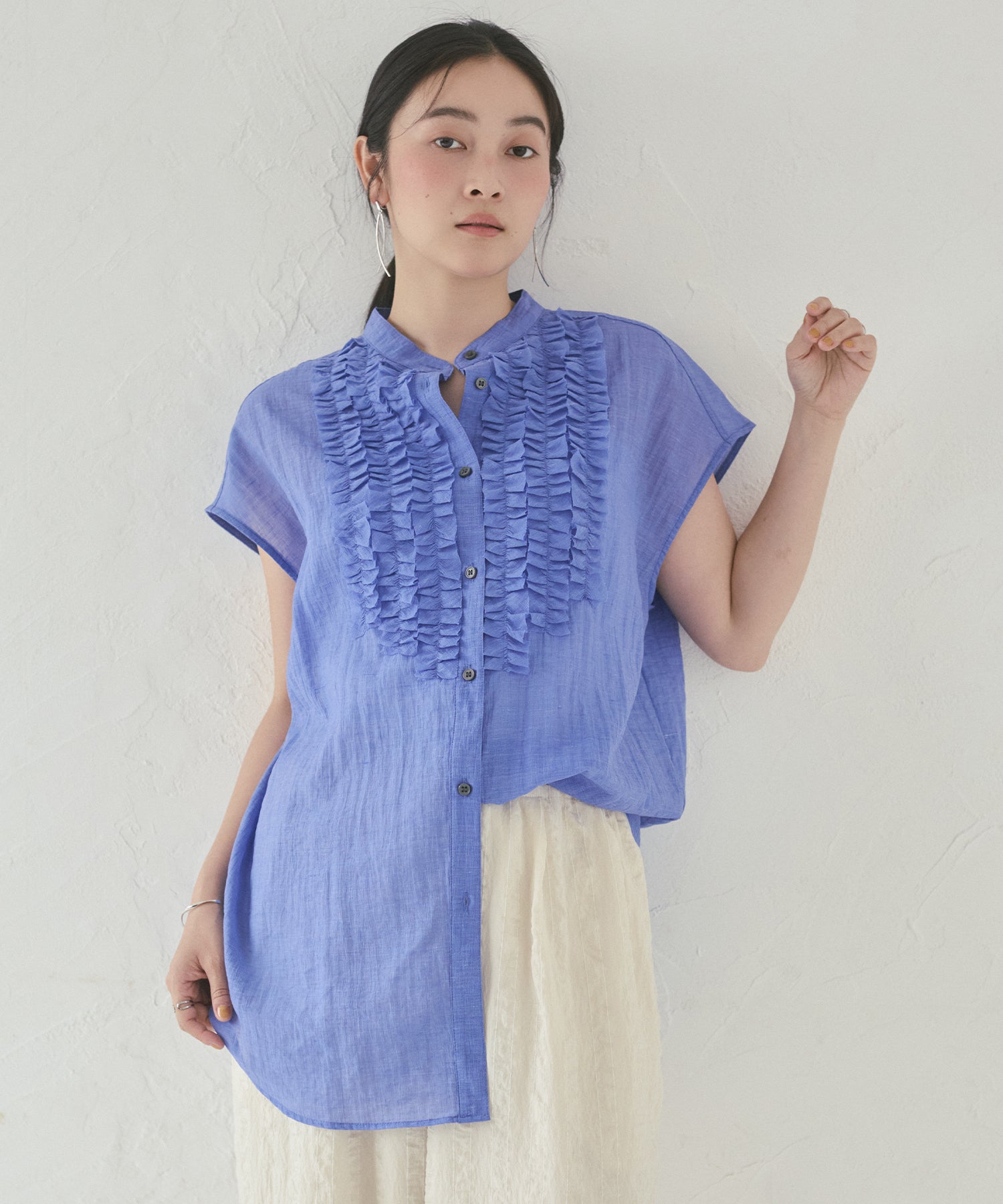 model : H162 着用サイズ : FREE