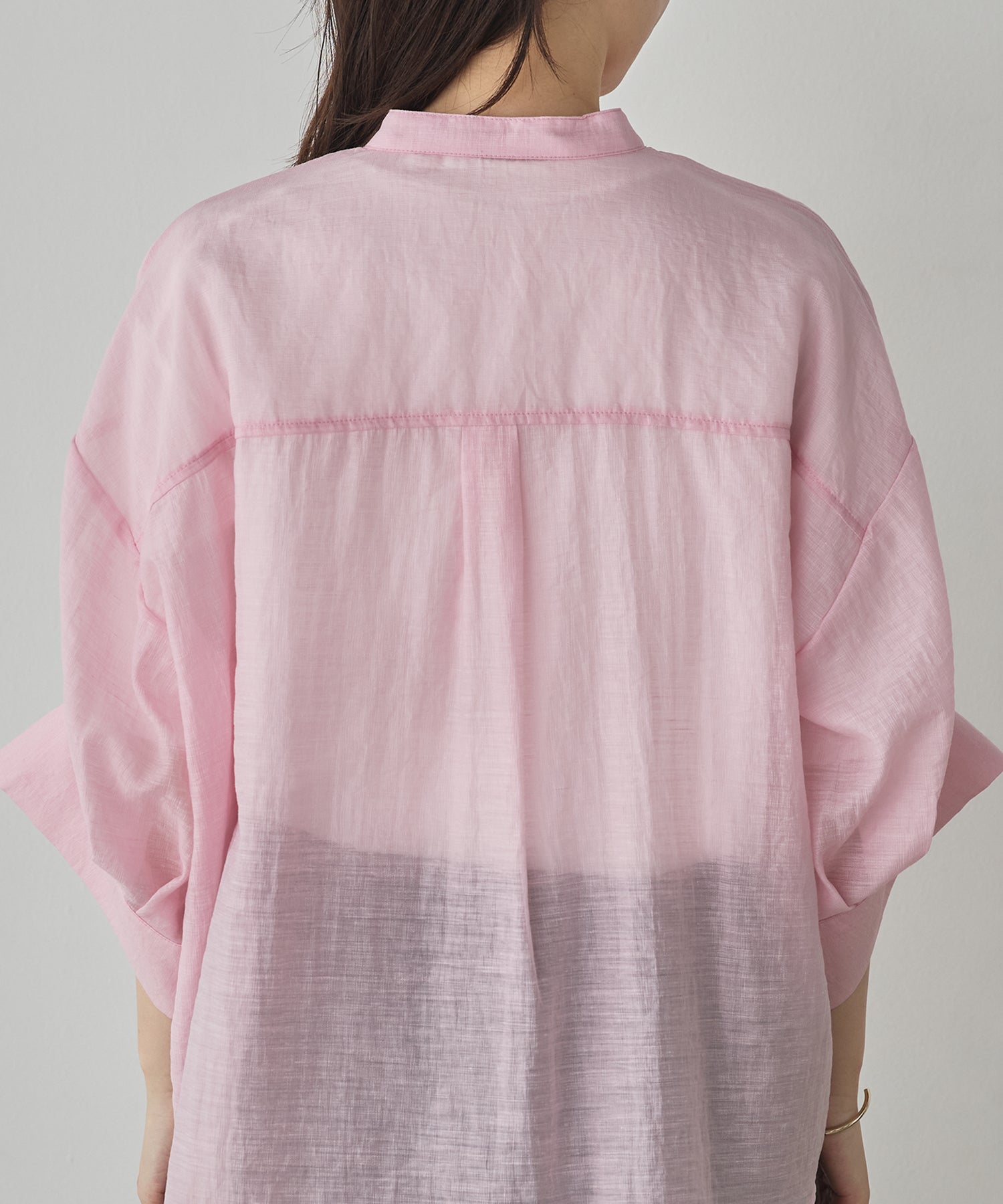 HIGH-TWIST SLUB DOLMAN SHIRT