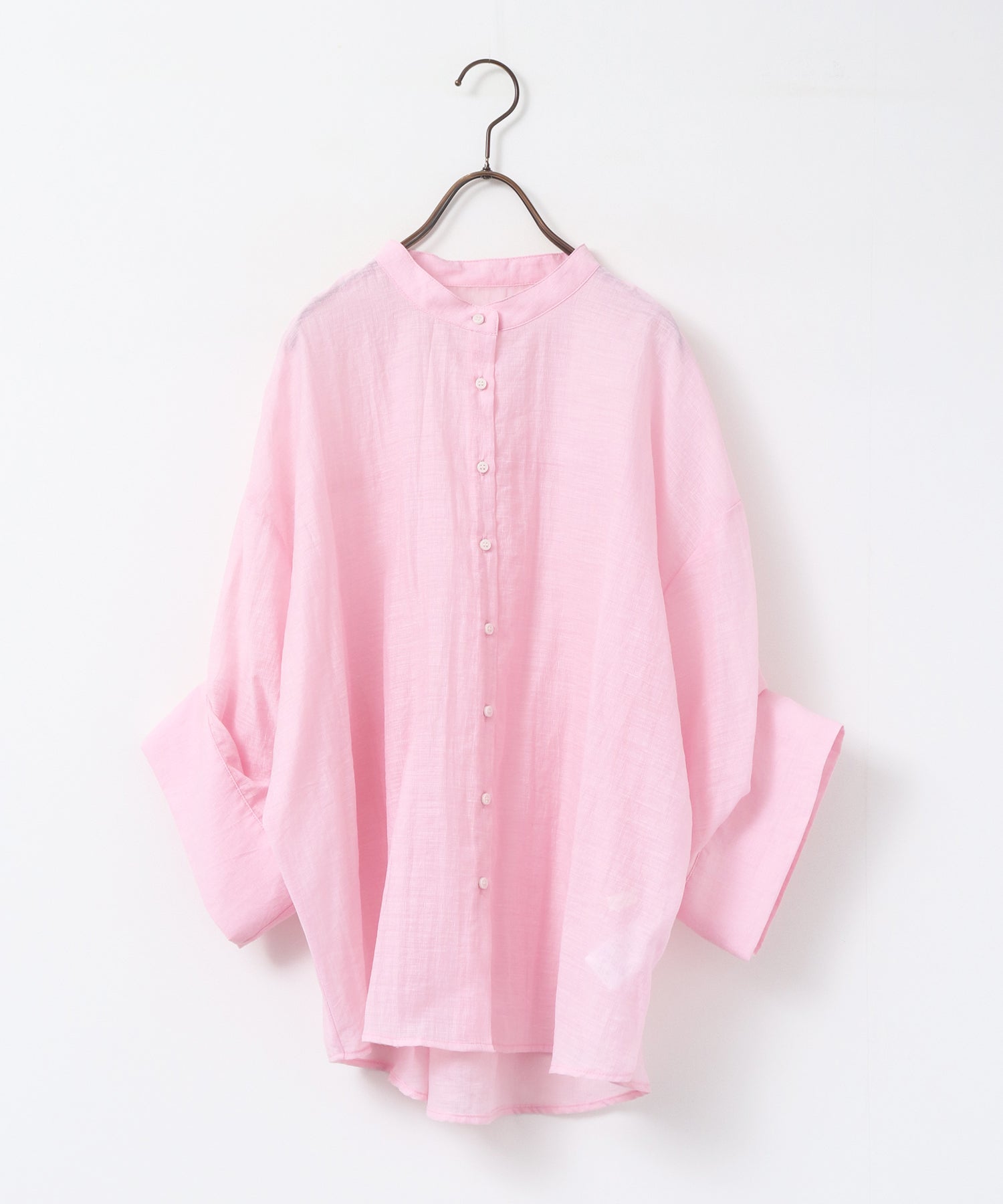 HIGH-TWIST SLUB DOLMAN SHIRT