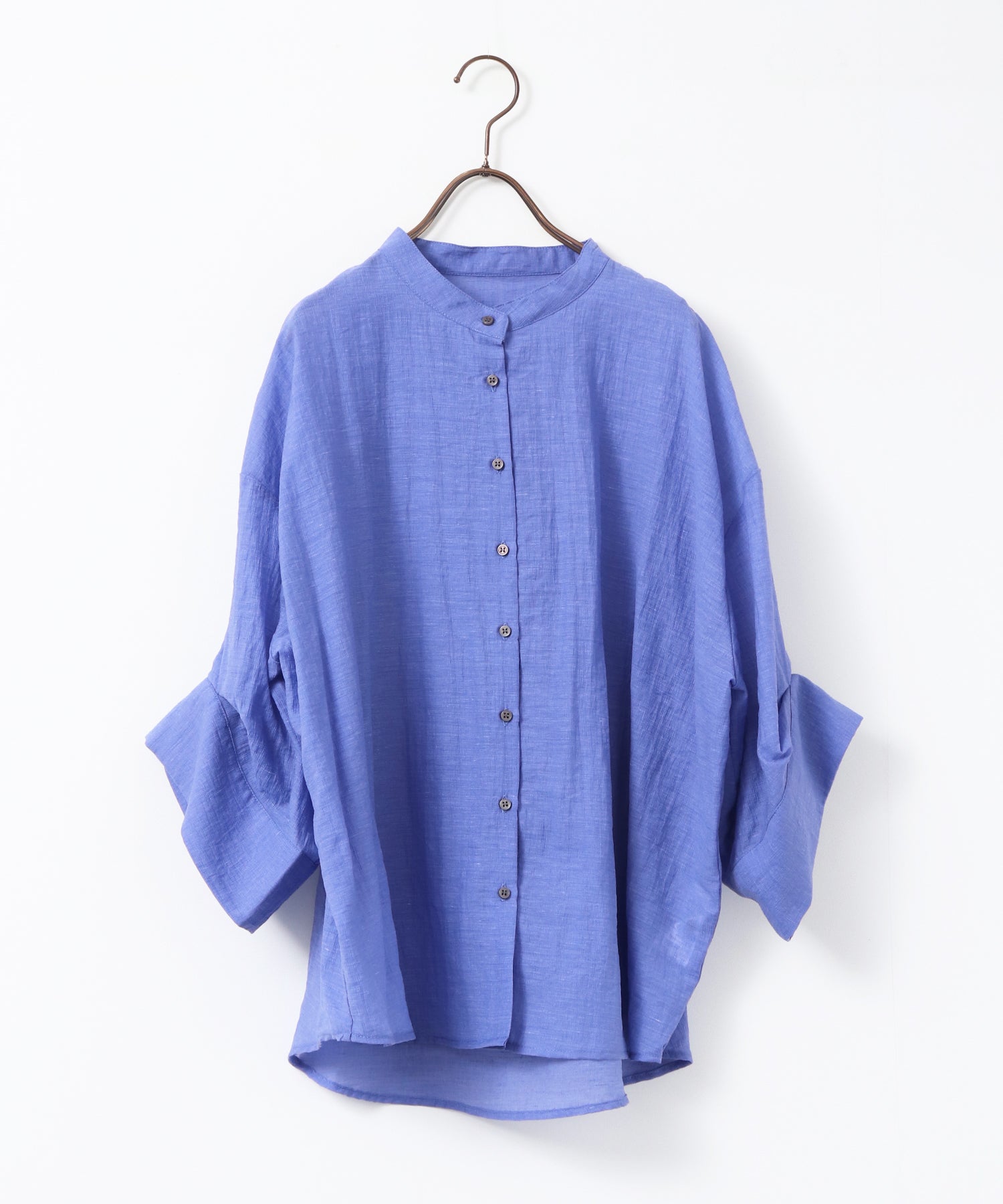 HIGH-TWIST SLUB DOLMAN SHIRT