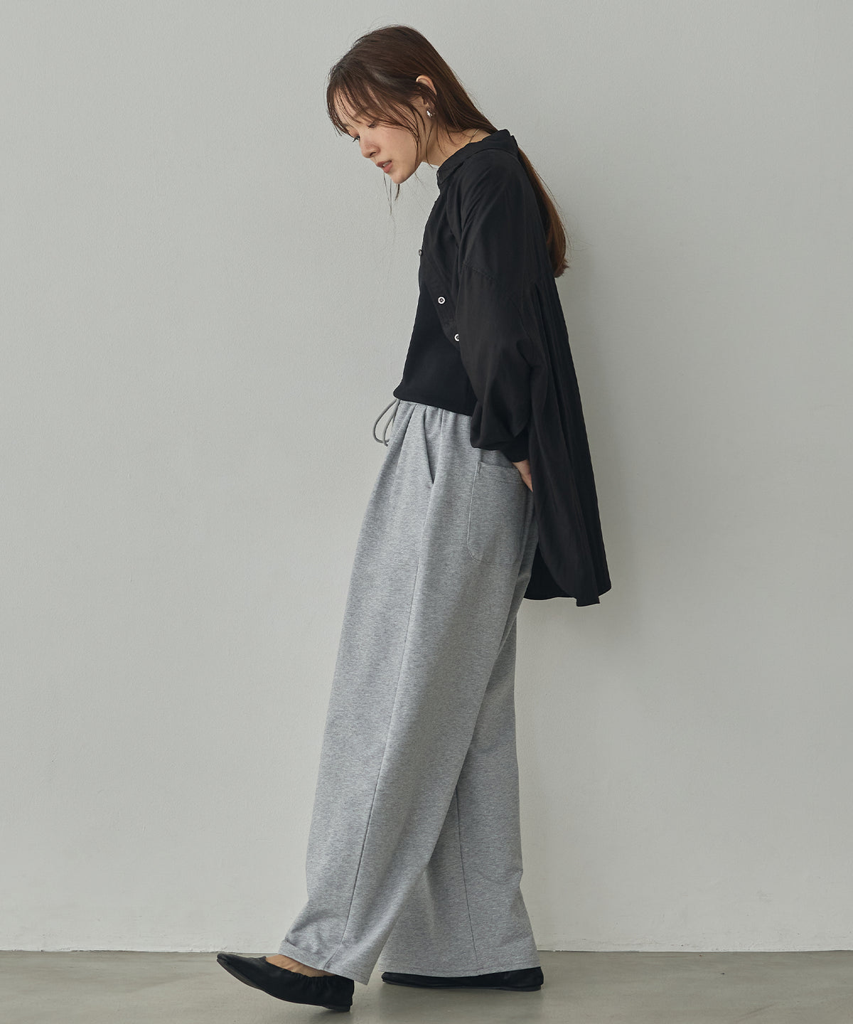 VINTAGE BROADCLOTH FRILLED SHIRT-STYLE JACKET
