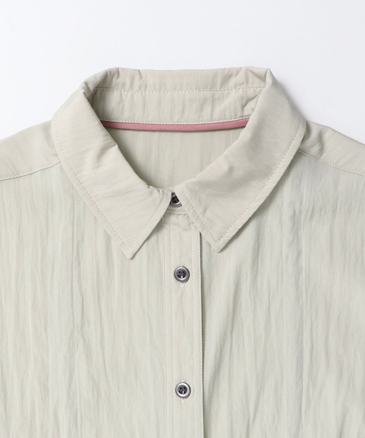 VINTAGE BROADCLOTH FRILLED SHIRT-STYLE JACKET