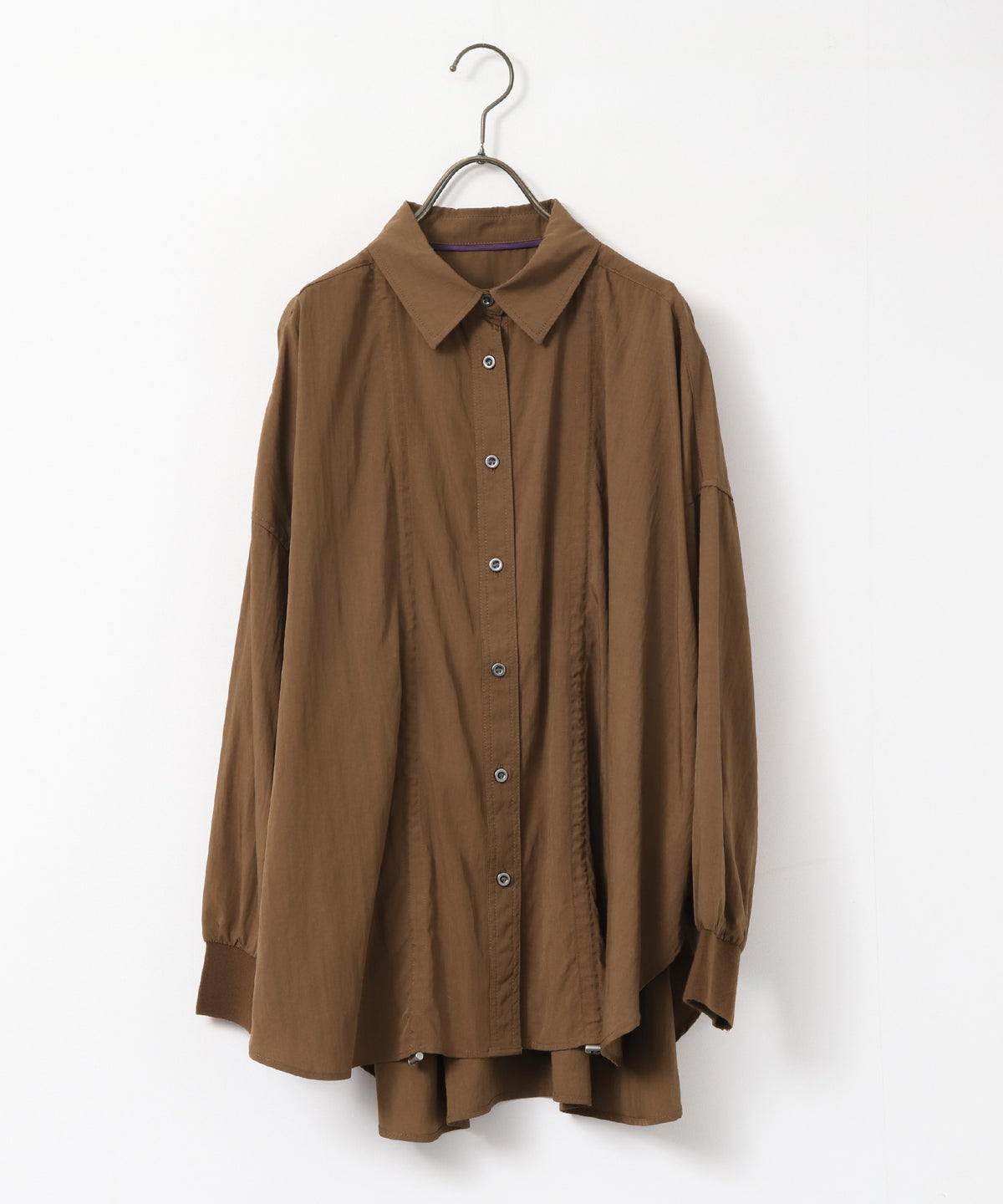 VINTAGE BROADCLOTH FRILLED SHIRT-STYLE JACKET