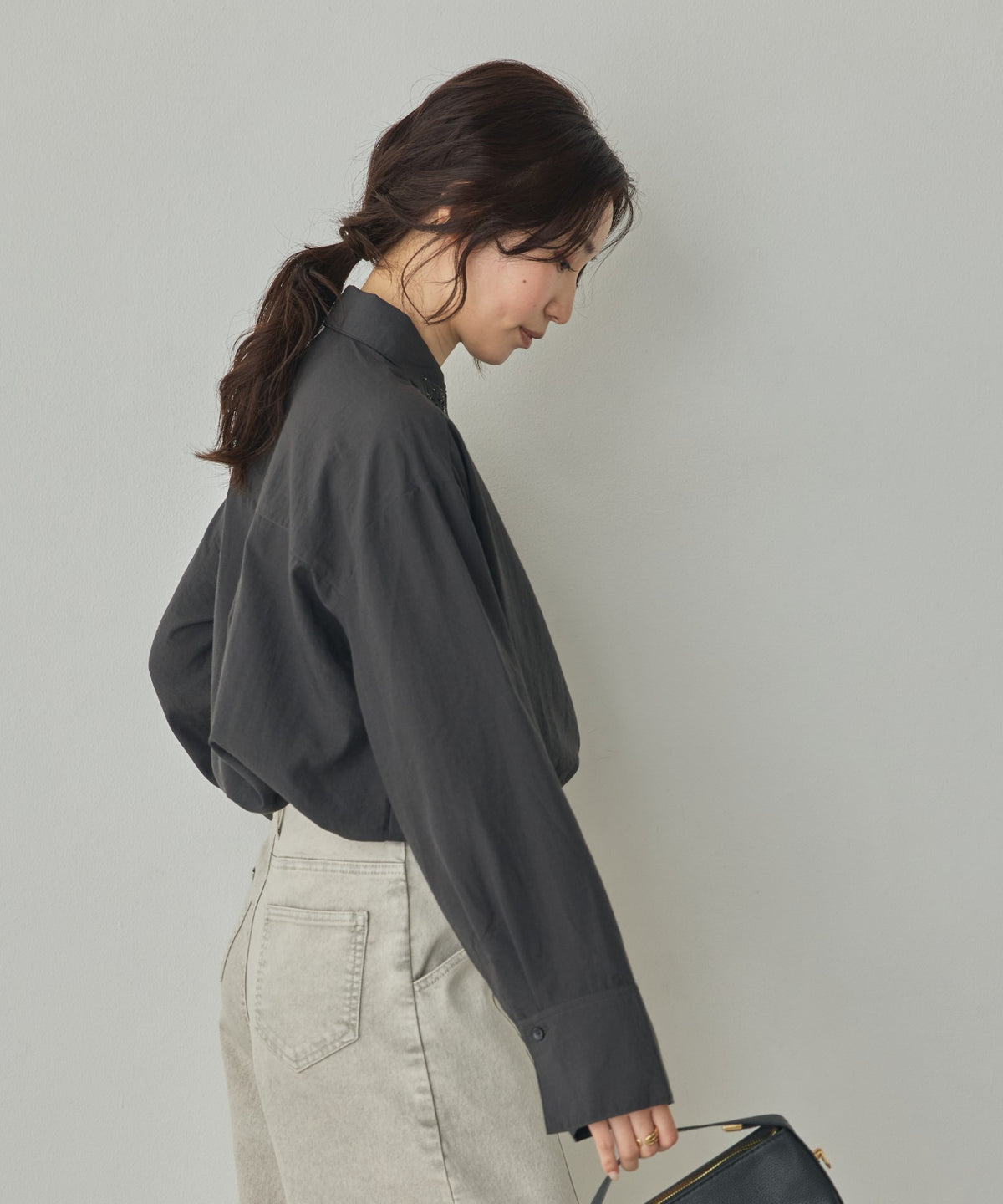 BEADED EMBROIDERED SHIRT