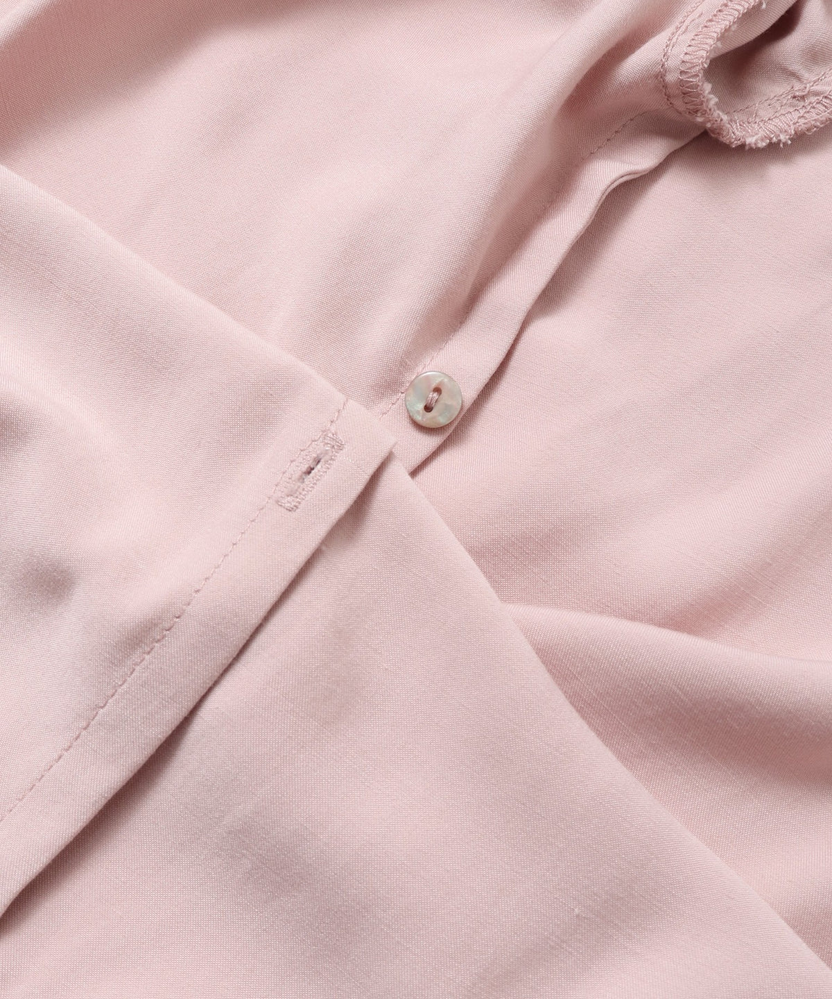 2-WAY CUPRA-LIKE BAND COLLAR SHIRT