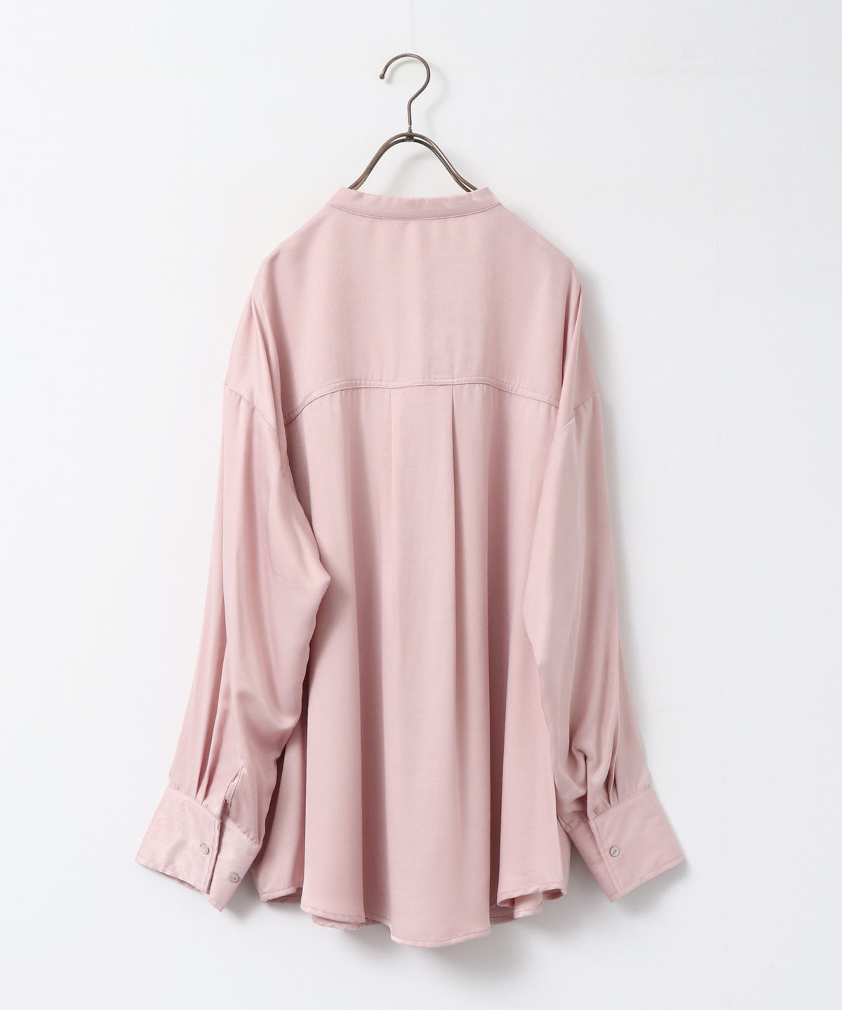 2-WAY CUPRA-LIKE BAND COLLAR SHIRT