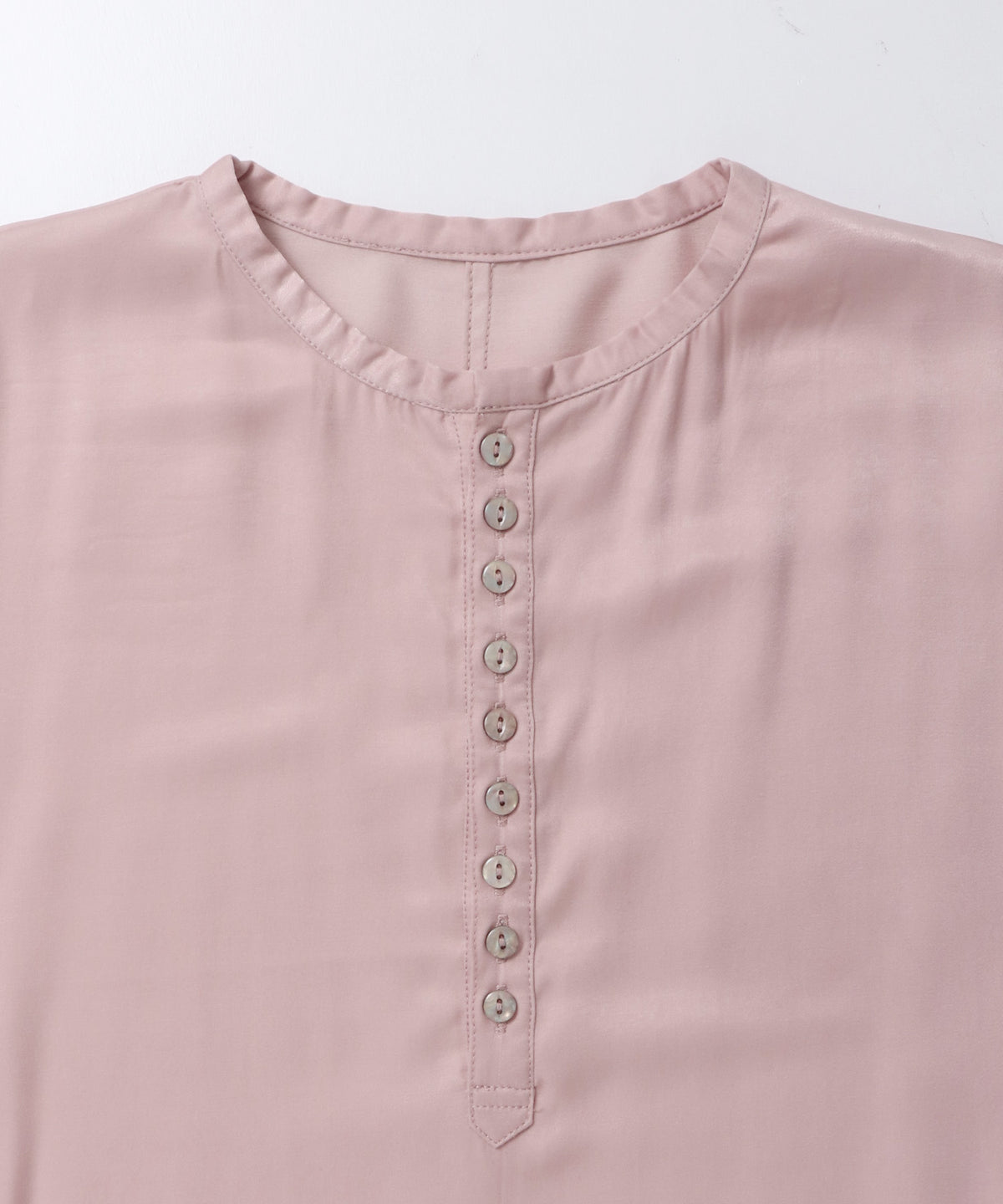 CUPRA-LIKE HENLEY-NECK SHIRT
