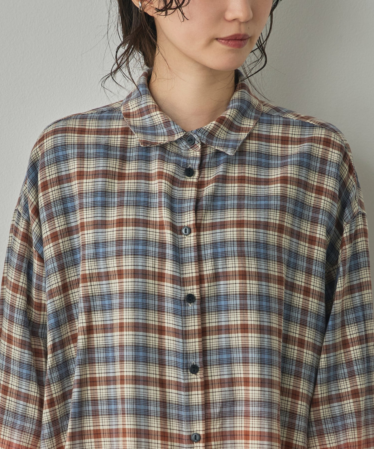 CHECKED GRADIENT SHIRT