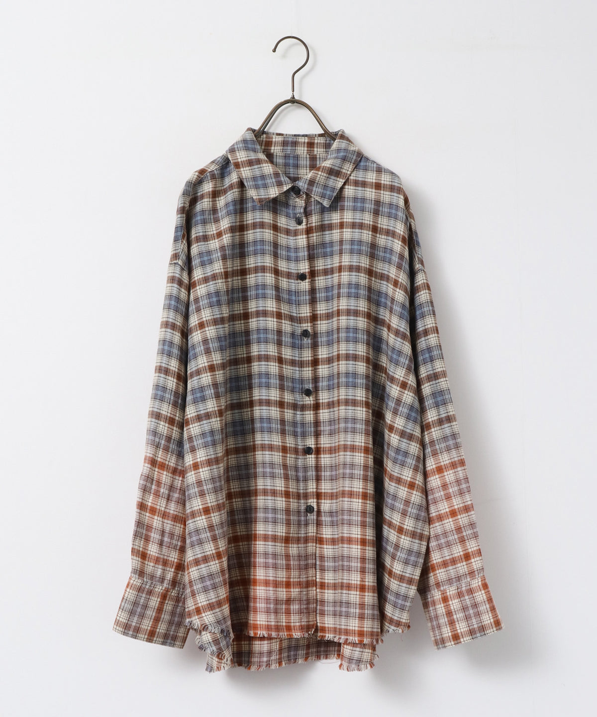 CHECKED GRADIENT SHIRT