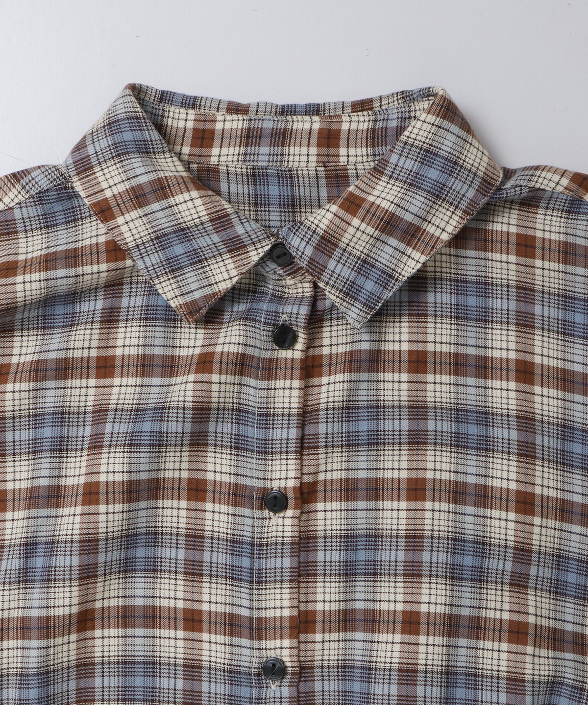 CHECKED GRADIENT SHIRT