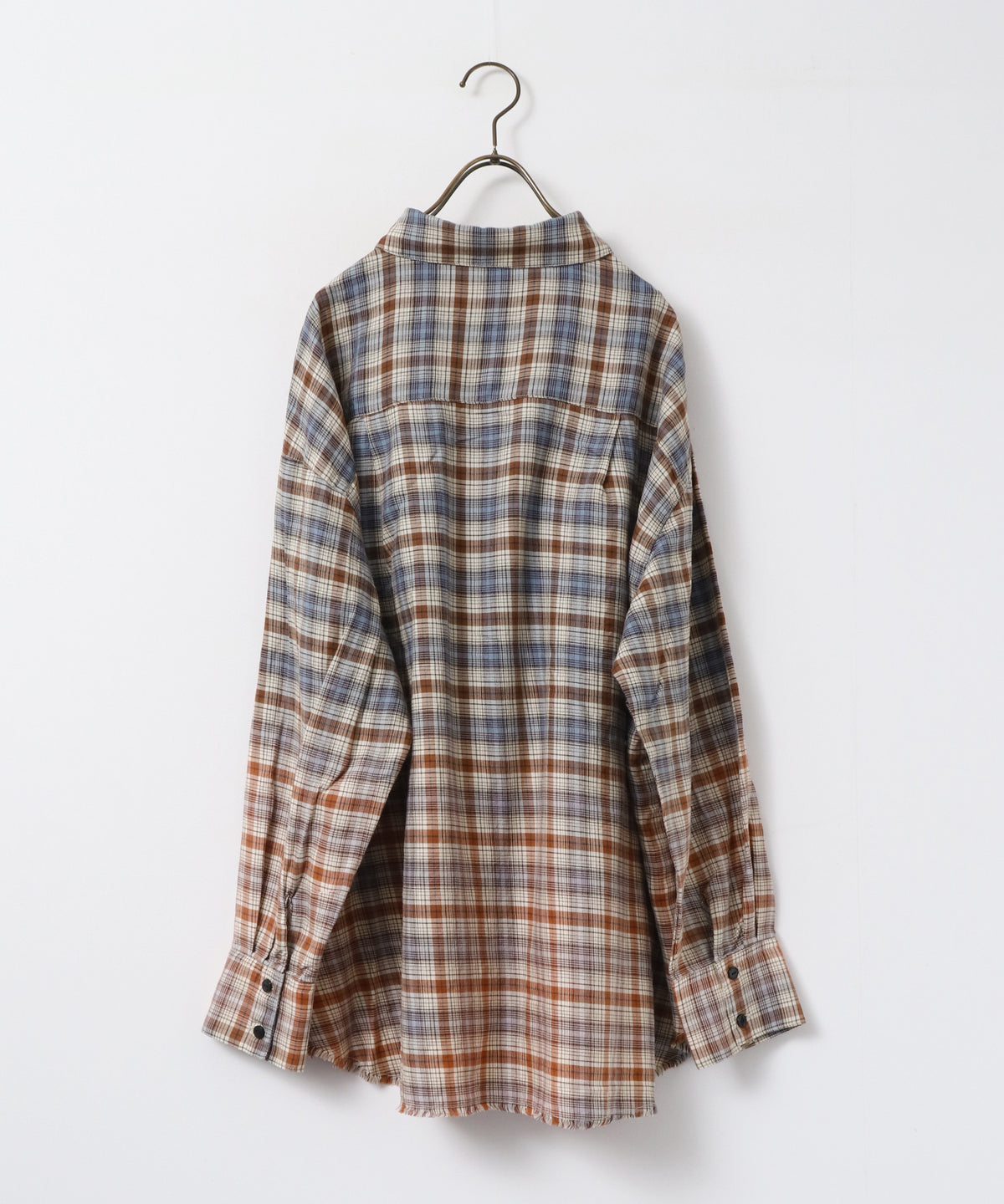 CHECKED GRADIENT SHIRT