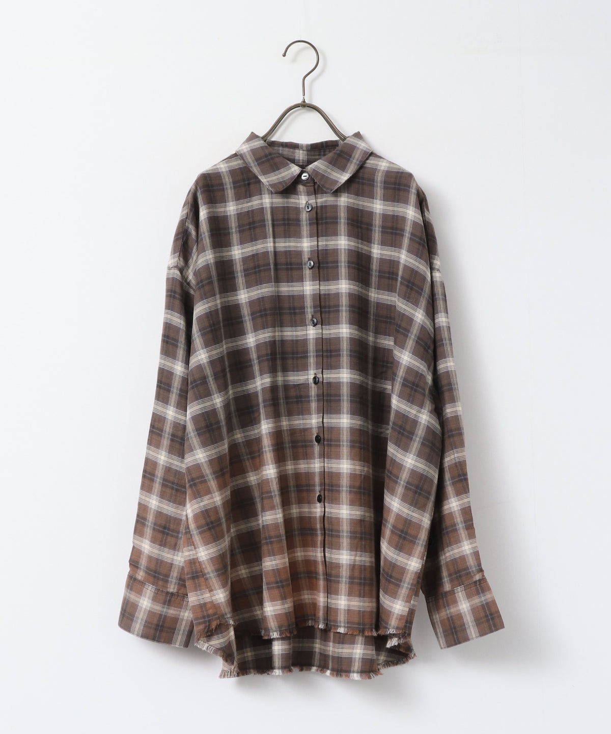 CHECKED GRADIENT SHIRT