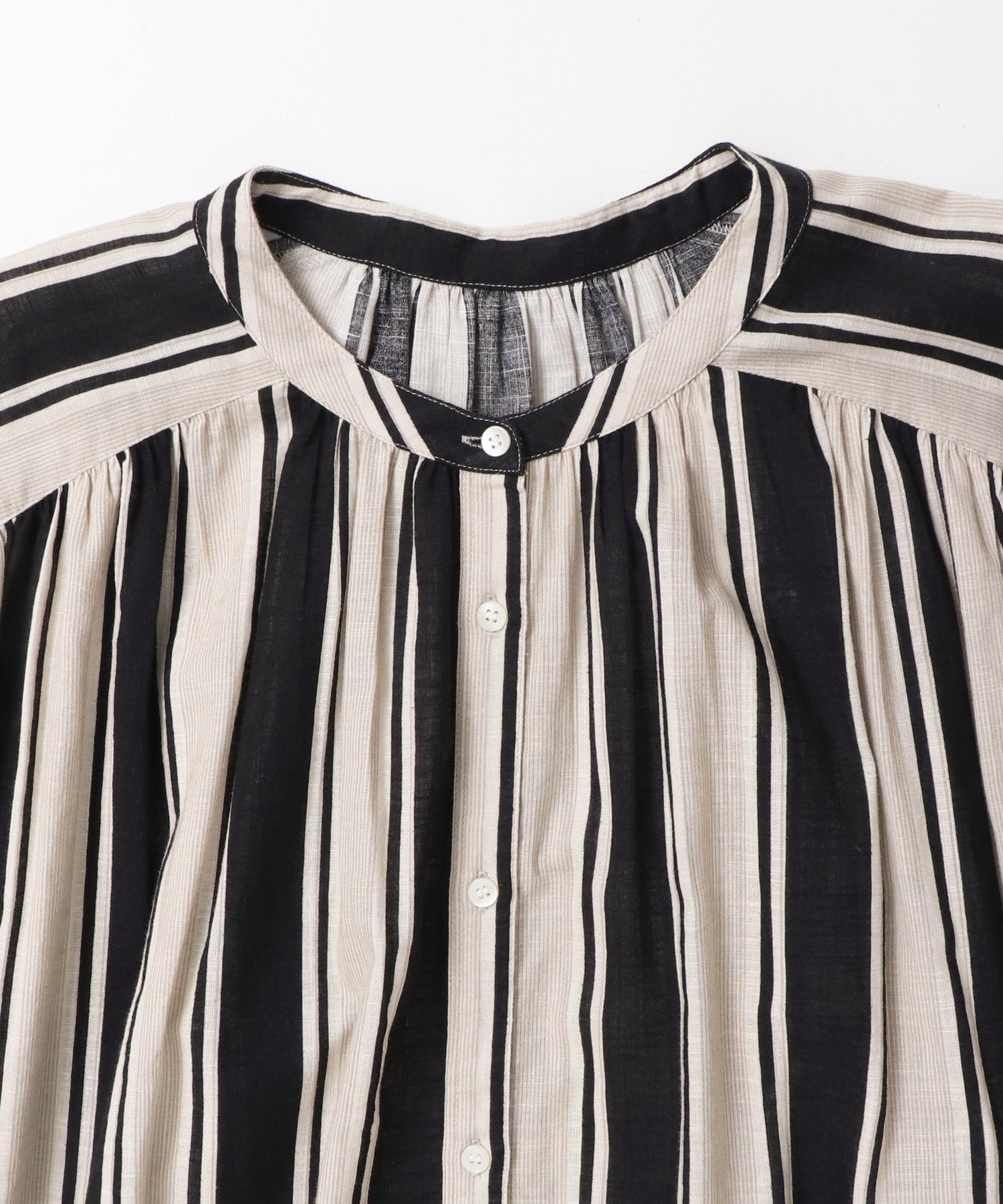 COTTON SLUB STRIPED DRESS