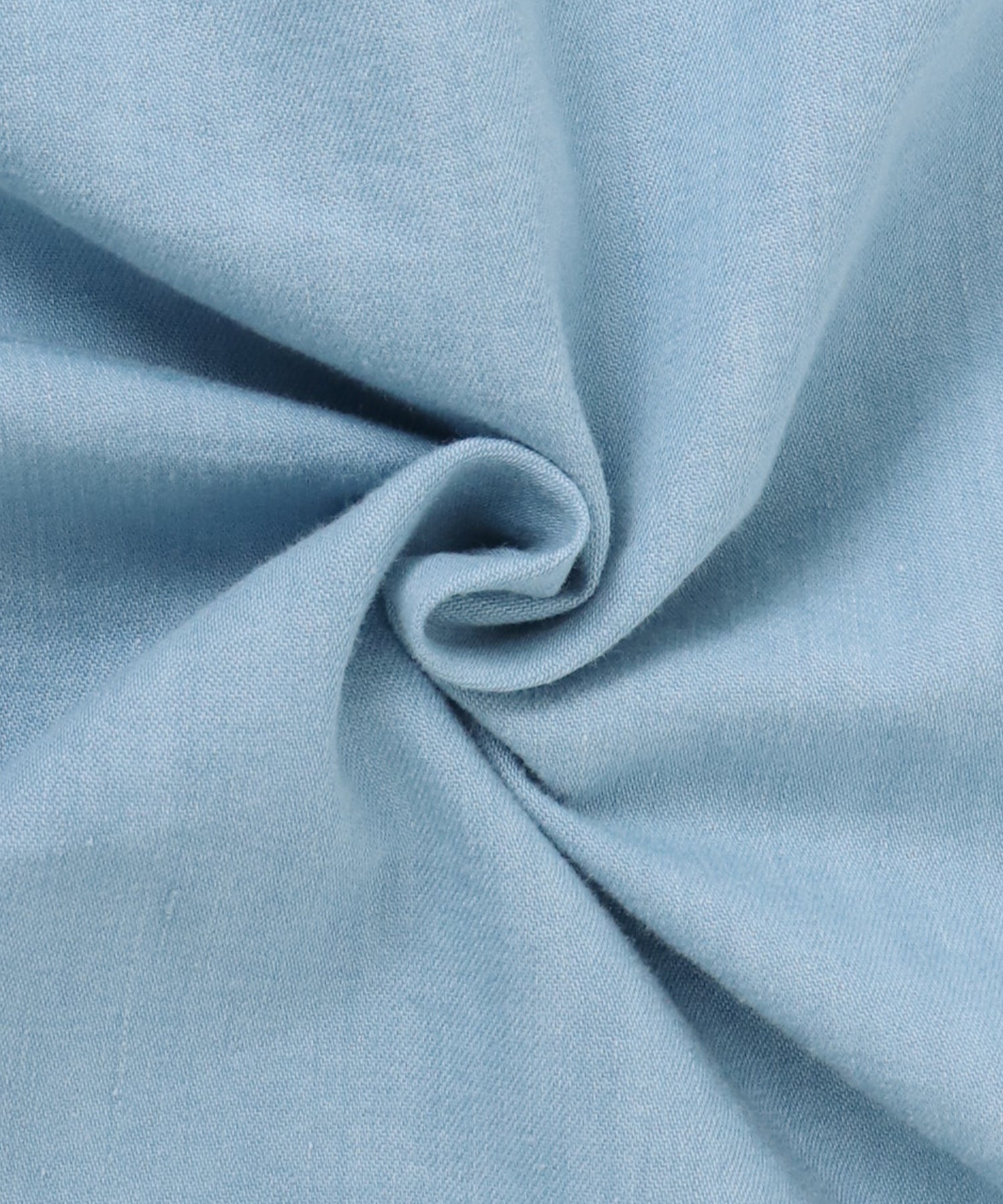 DENIM SMOCKING ONE-PIECE