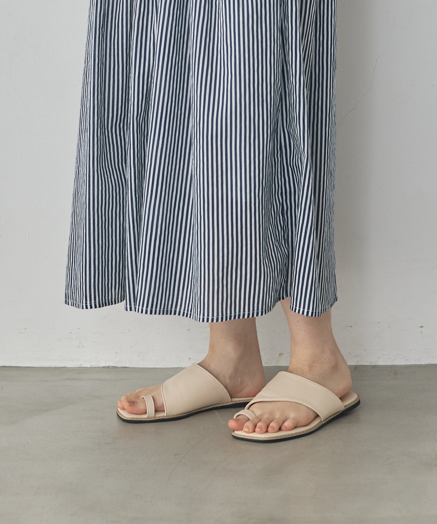PINTUCK SLEEVELESS DRESS