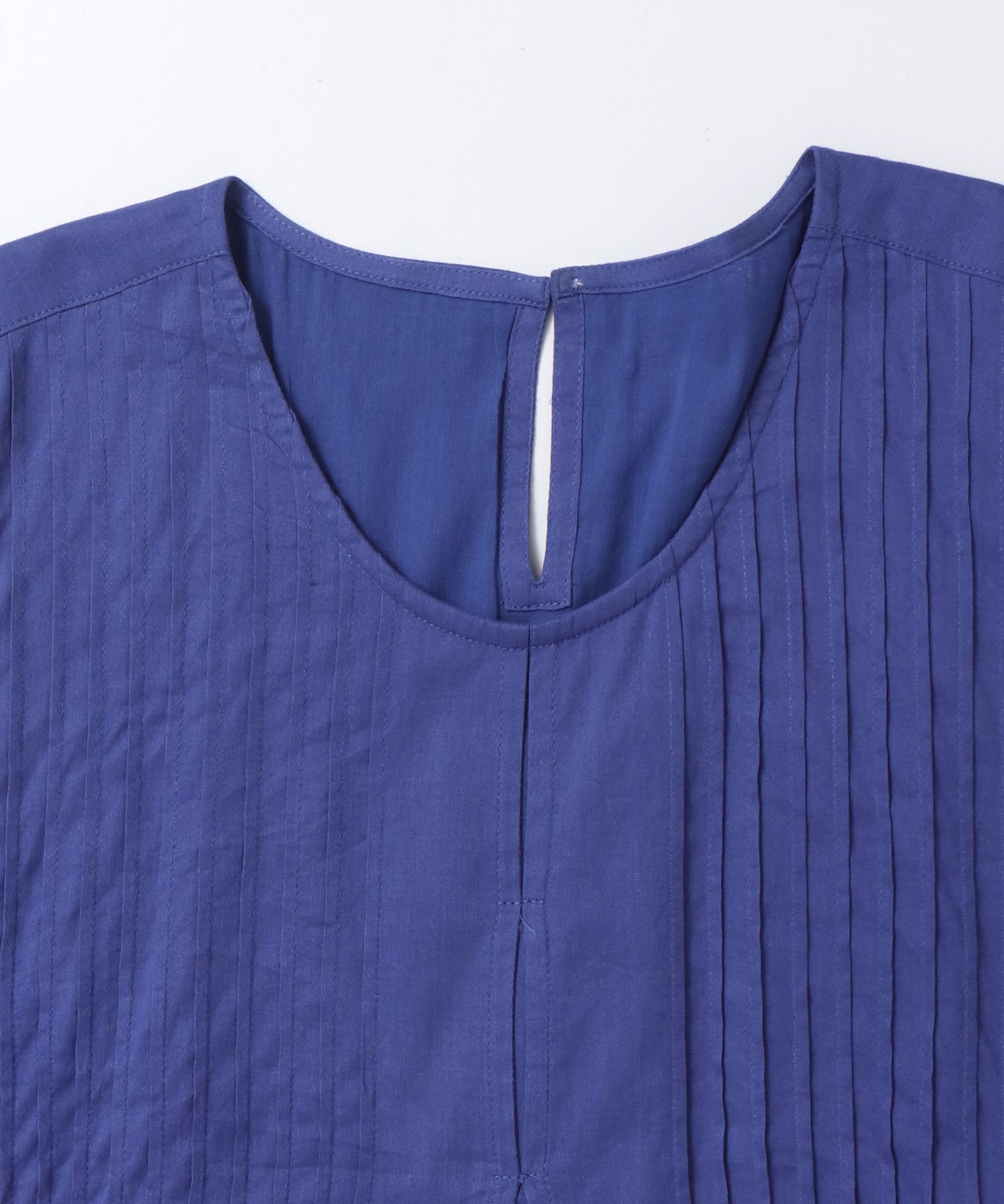 PINTUCK SLEEVELESS DRESS