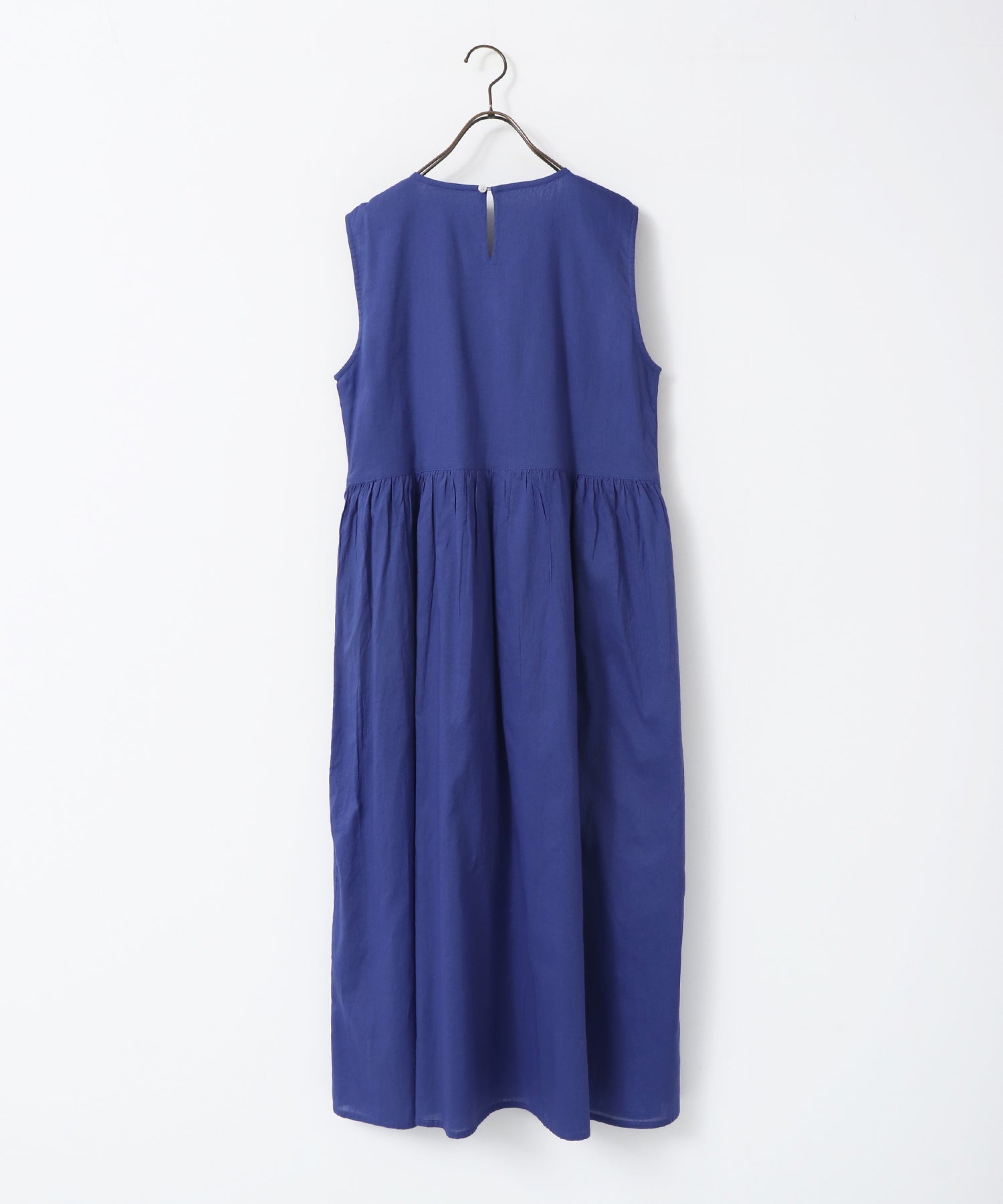 PINTUCK SLEEVELESS DRESS