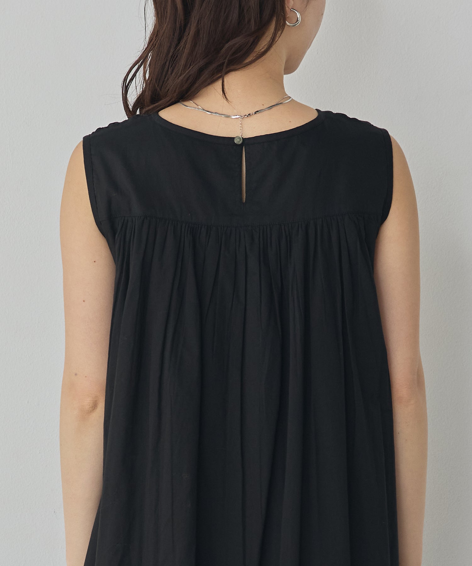 HAND-SMOCKED SLEEVELESS DRESS