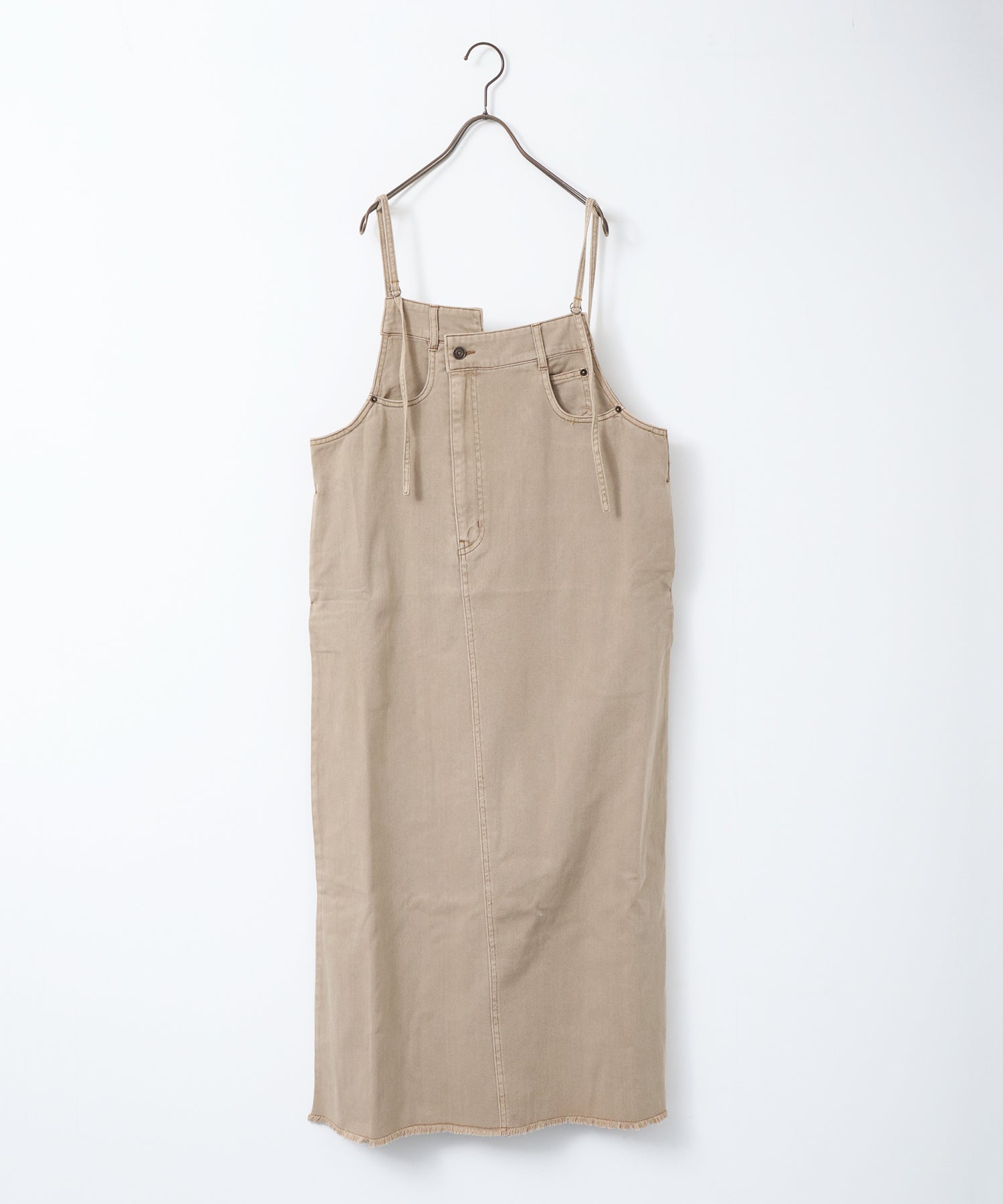 デニム/ツイル ジャンパースカート