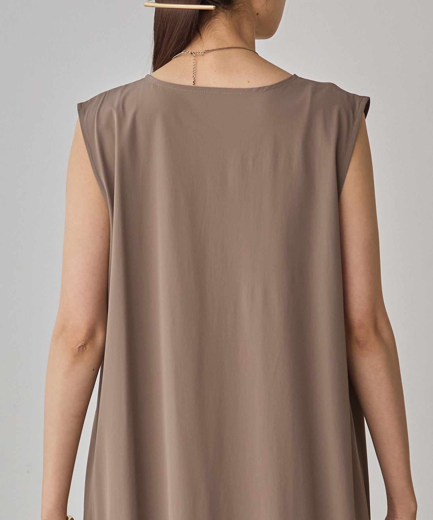 [ICE TOUCH]2WAY DRAWSTRING DRESS