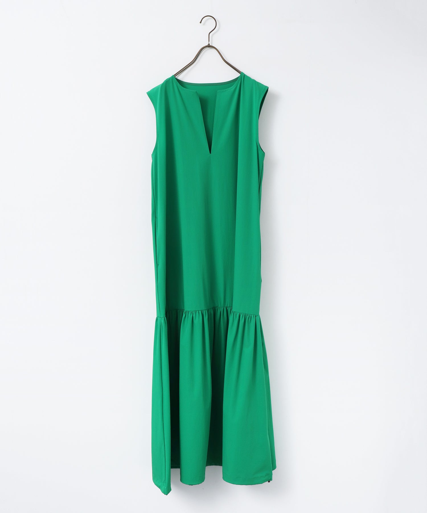 [ICE TOUCH]2WAY DRAWSTRING DRESS