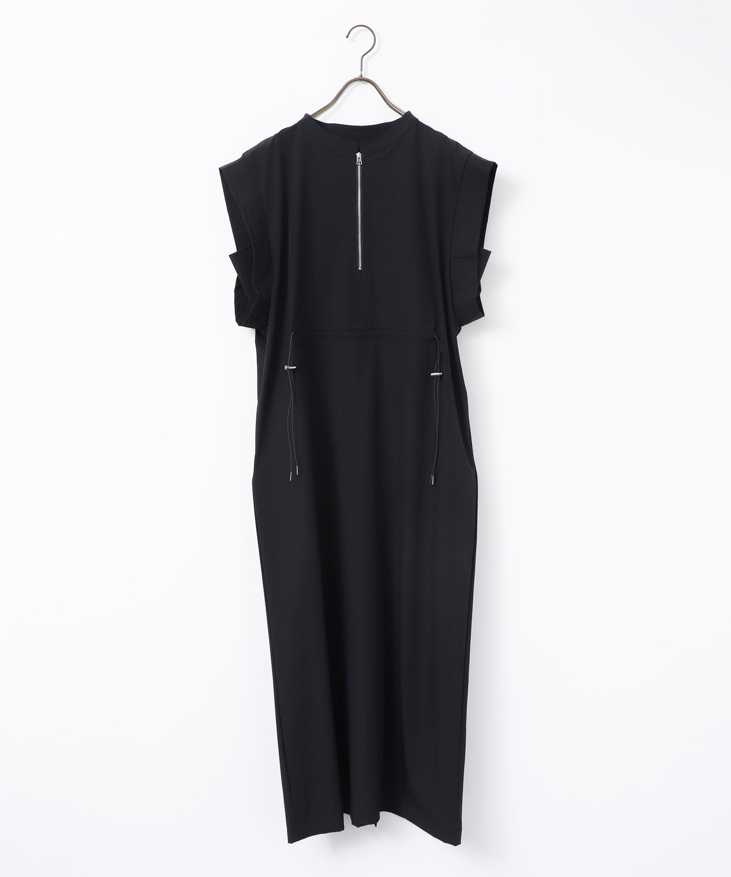 ICE TOUCH] FRONT-ZIP DRESS