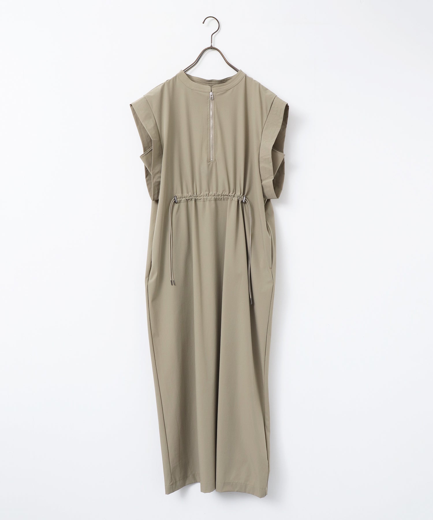 [ICE TOUCH] FRONT-ZIP DRESS