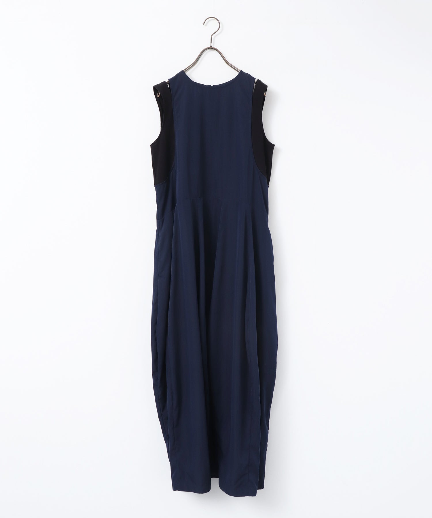 RIBBED BALLOON DRESS