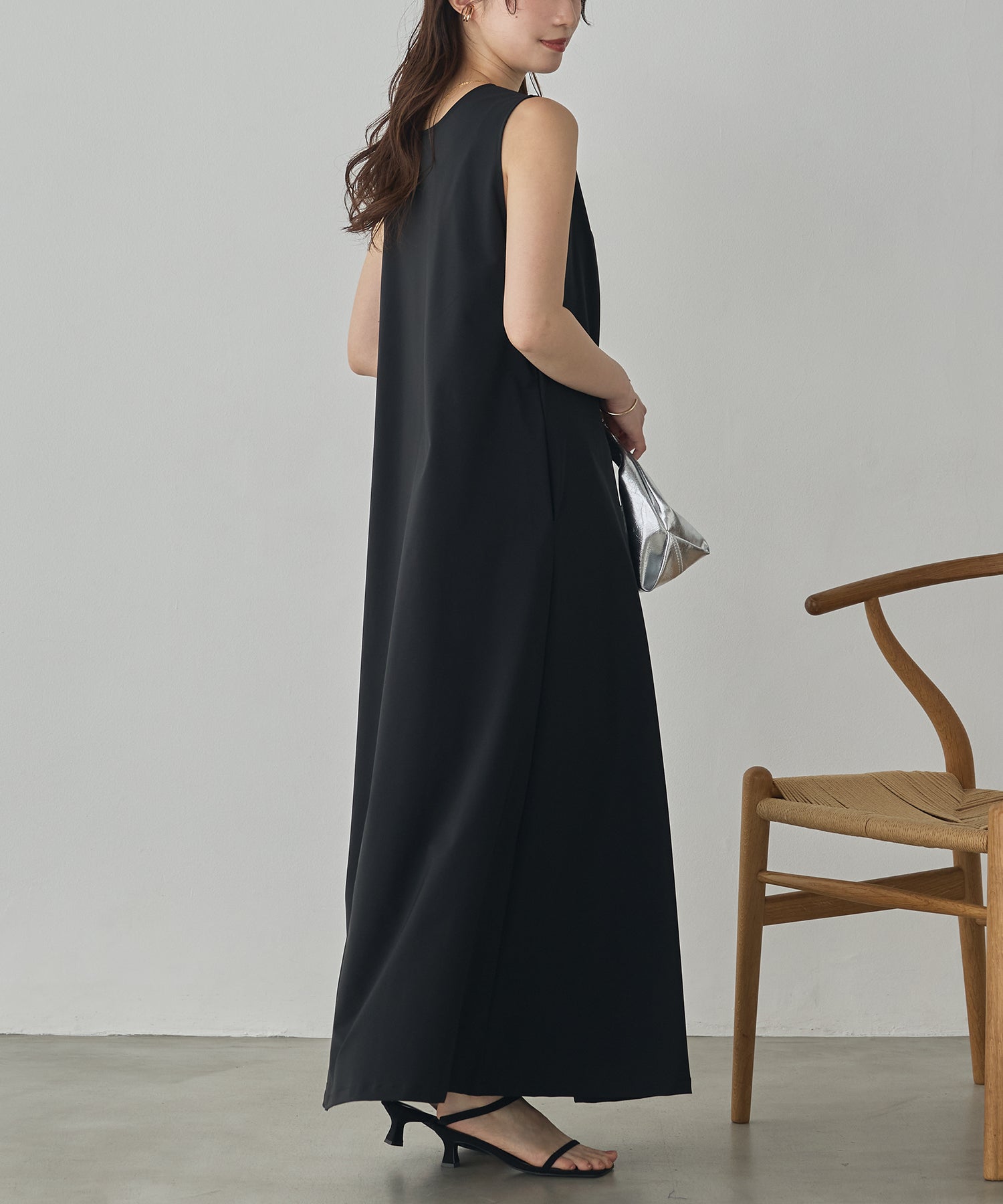 [PRE-ORDER][ICE-TOUCH] THICK-KNIT 2-WAY A-LINE DRESS