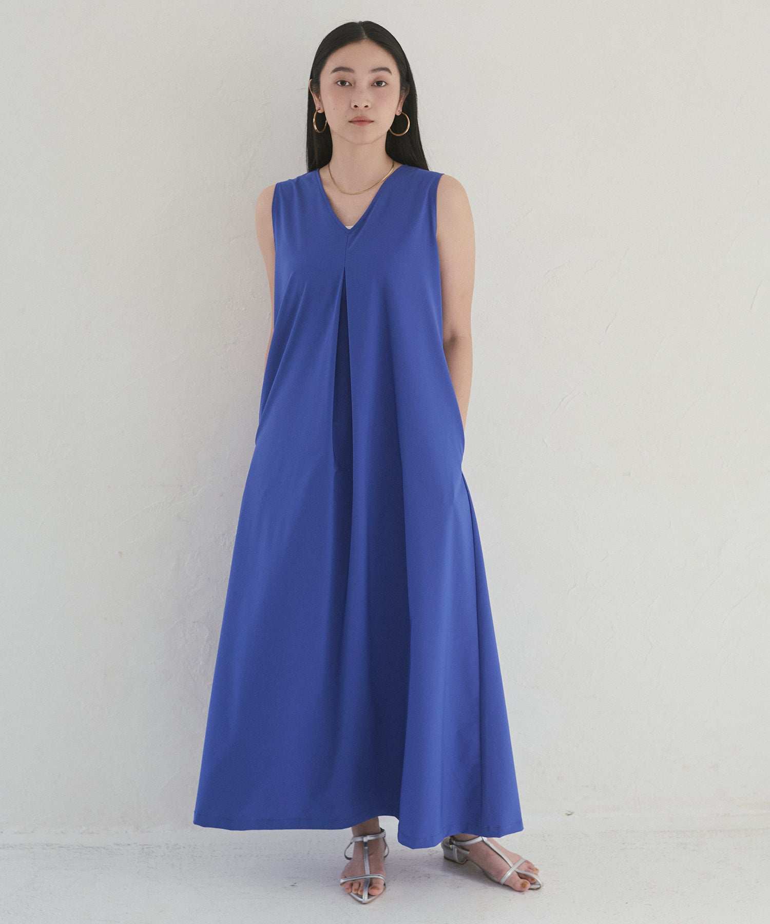 [PRE-ORDER][ICE-TOUCH] THICK-KNIT 2-WAY A-LINE DRESS