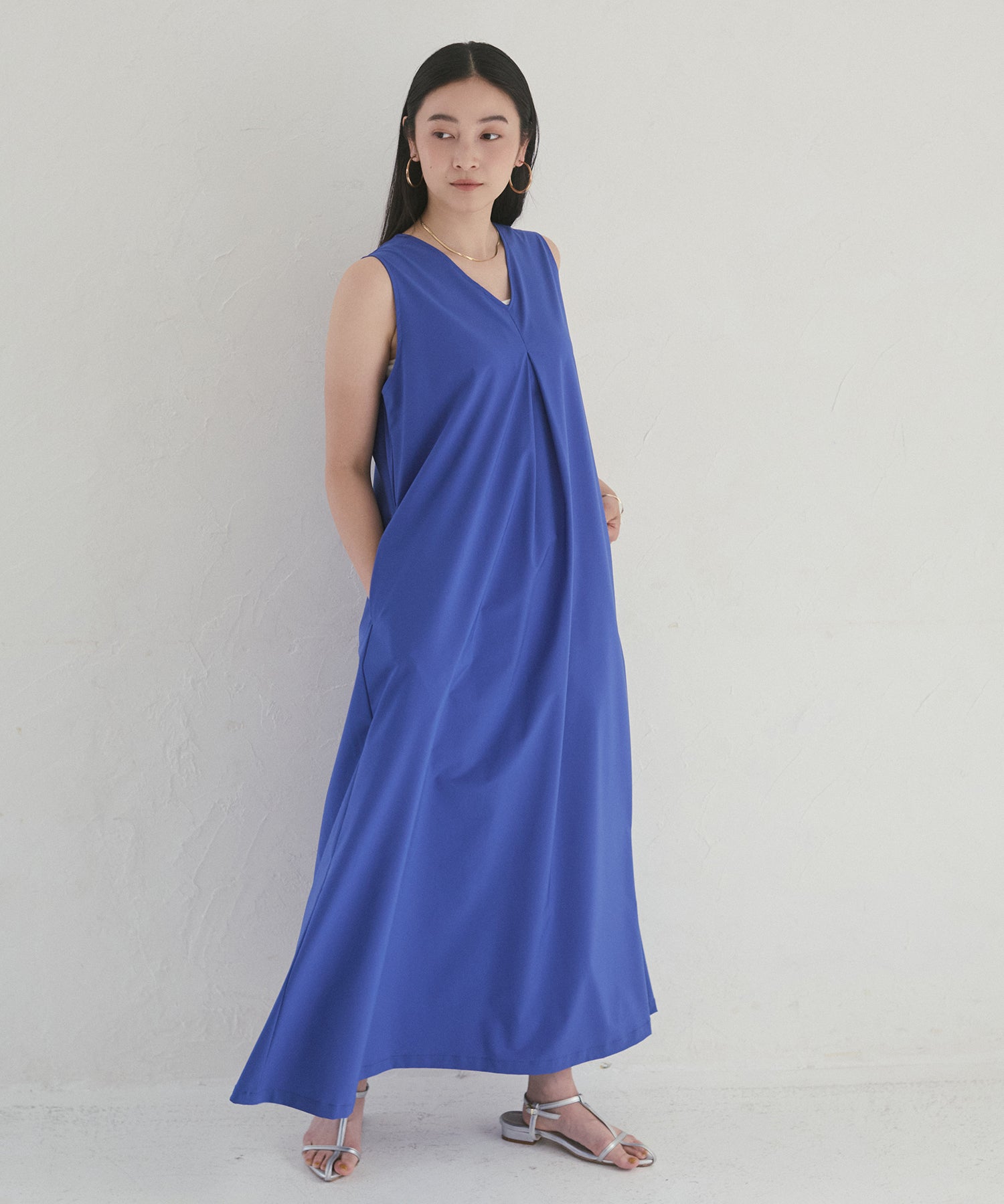 [PRE-ORDER][ICE-TOUCH] THICK-KNIT 2-WAY A-LINE DRESS