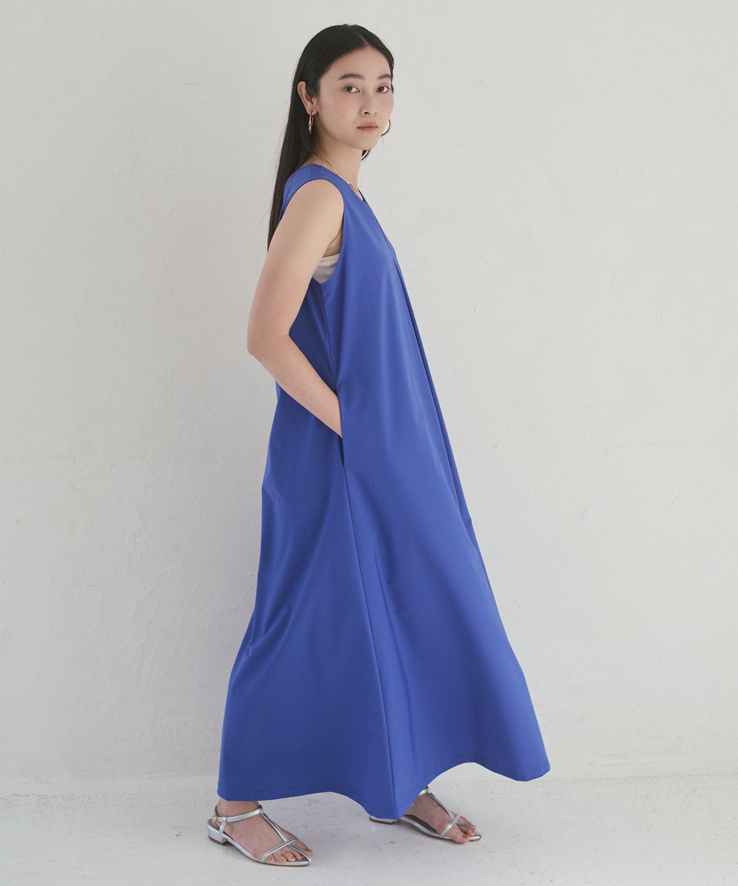 [PRE-ORDER][ICE-TOUCH] THICK-KNIT 2-WAY A-LINE DRESS