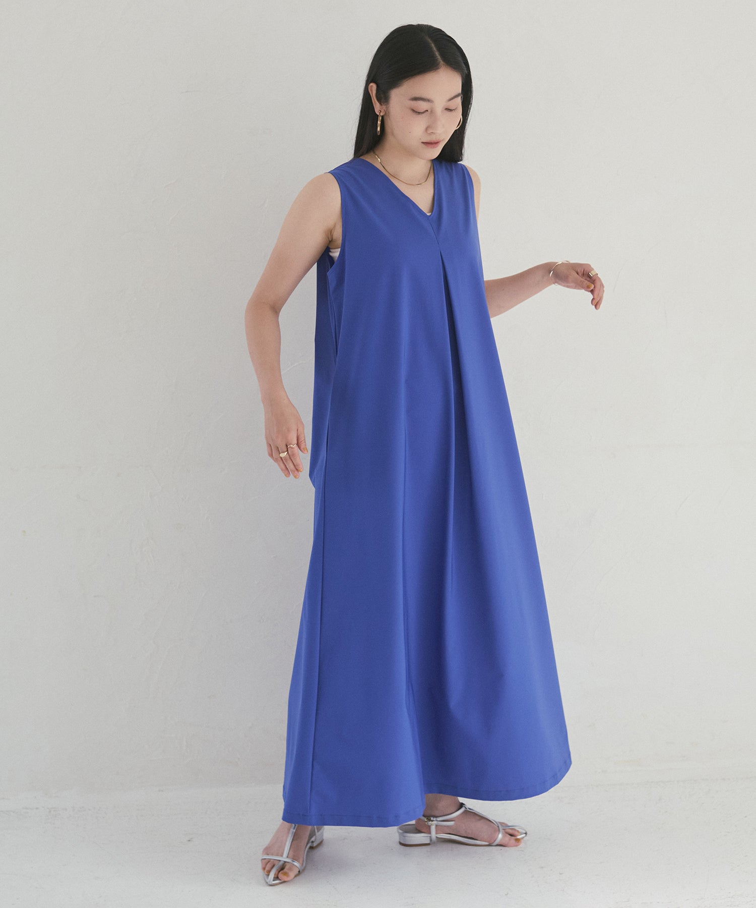 [PRE-ORDER][ICE-TOUCH] THICK-KNIT 2-WAY A-LINE DRESS