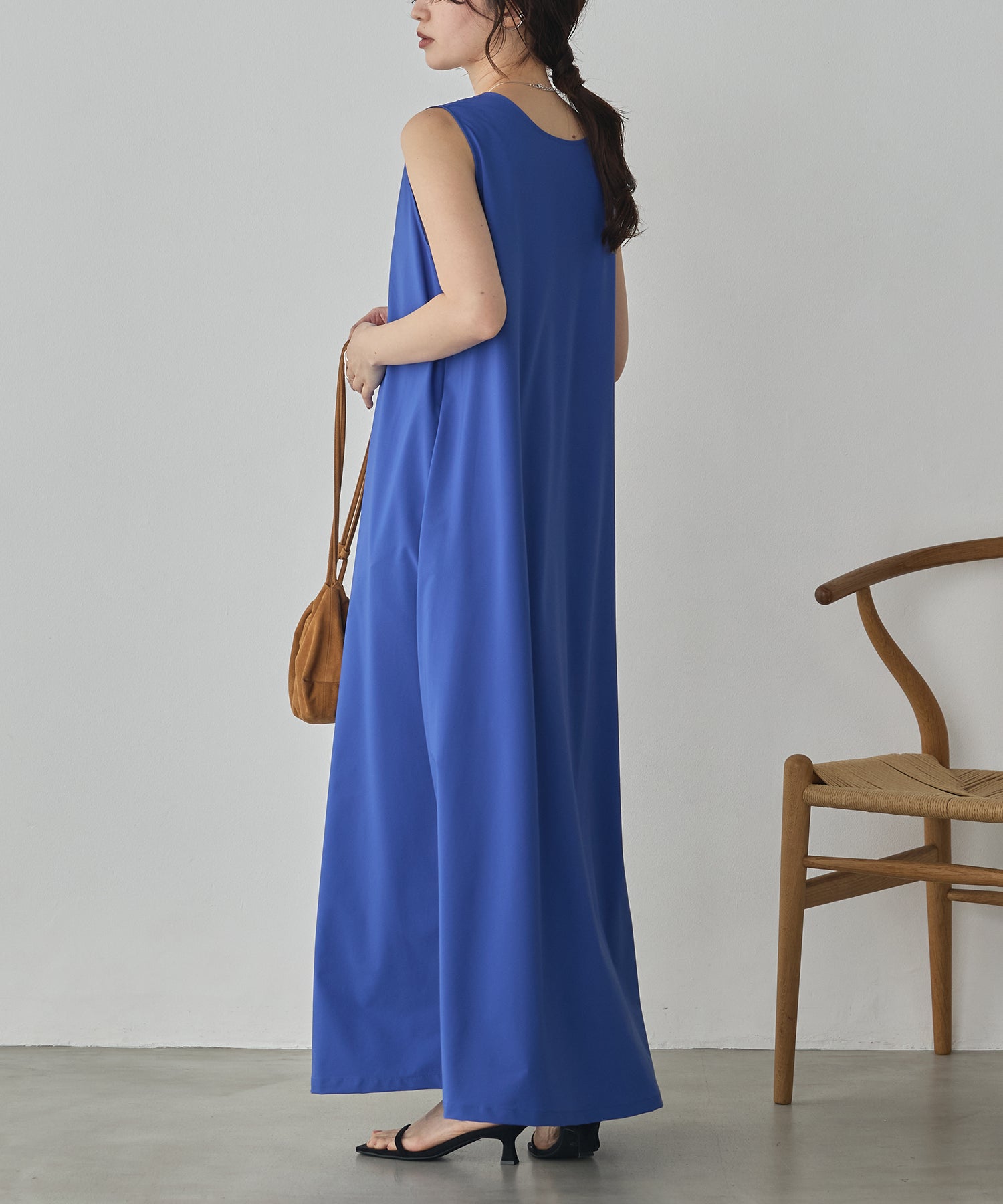 [PRE-ORDER][ICE-TOUCH] THICK-KNIT 2-WAY A-LINE DRESS