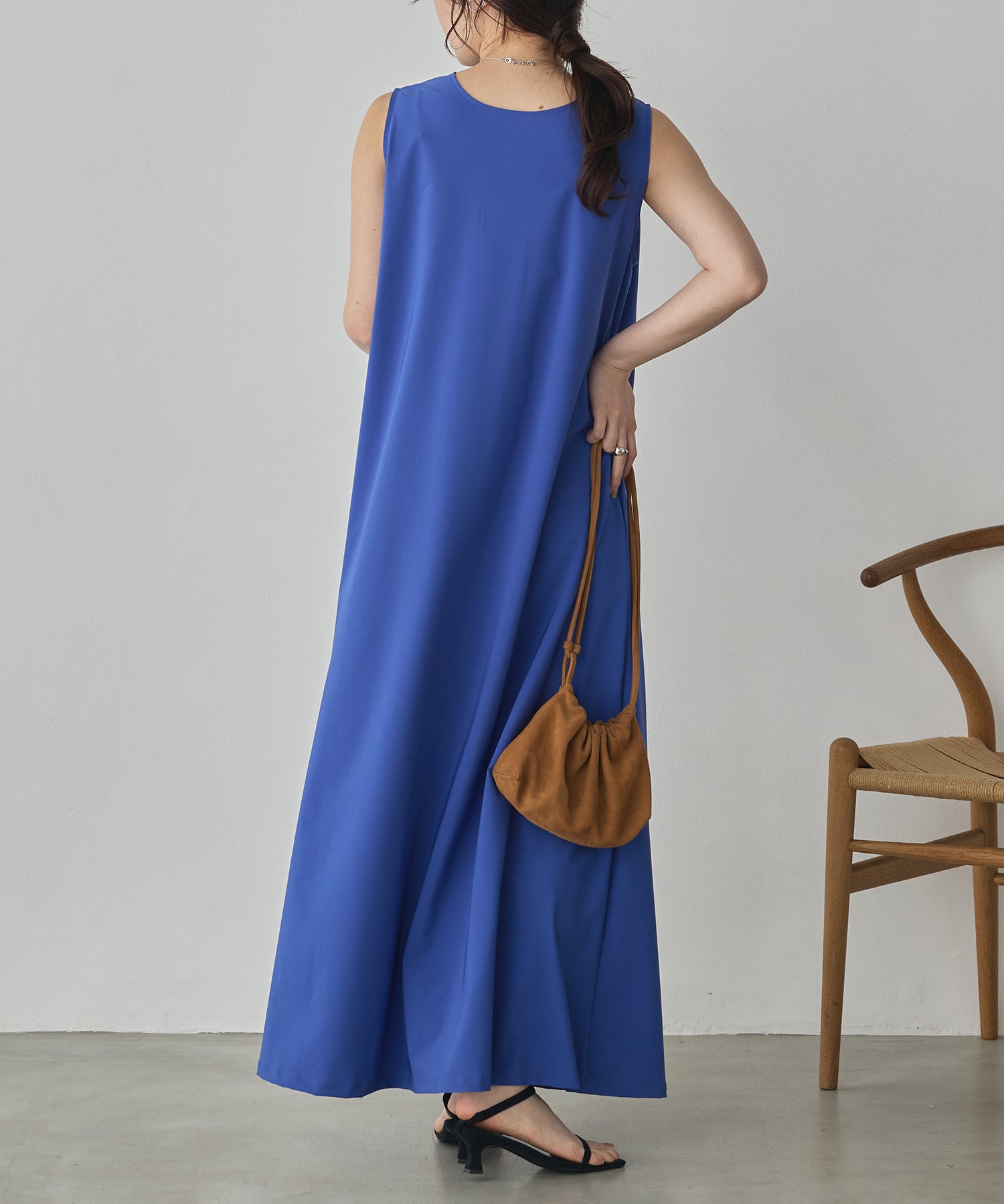 [PRE-ORDER][ICE-TOUCH] THICK-KNIT 2-WAY A-LINE DRESS