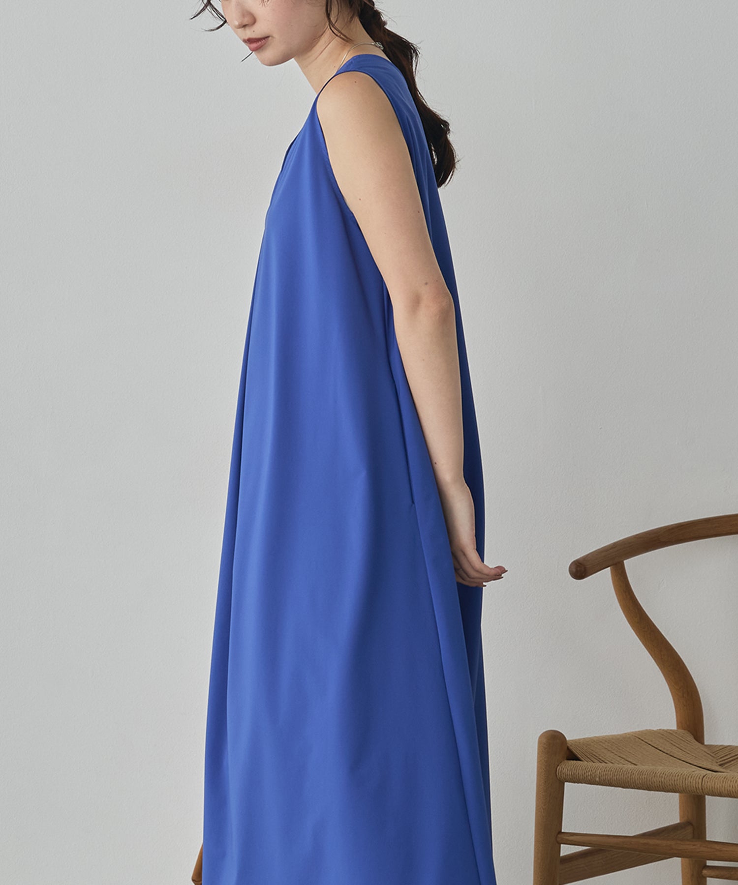 [PRE-ORDER][ICE-TOUCH] THICK-KNIT 2-WAY A-LINE DRESS