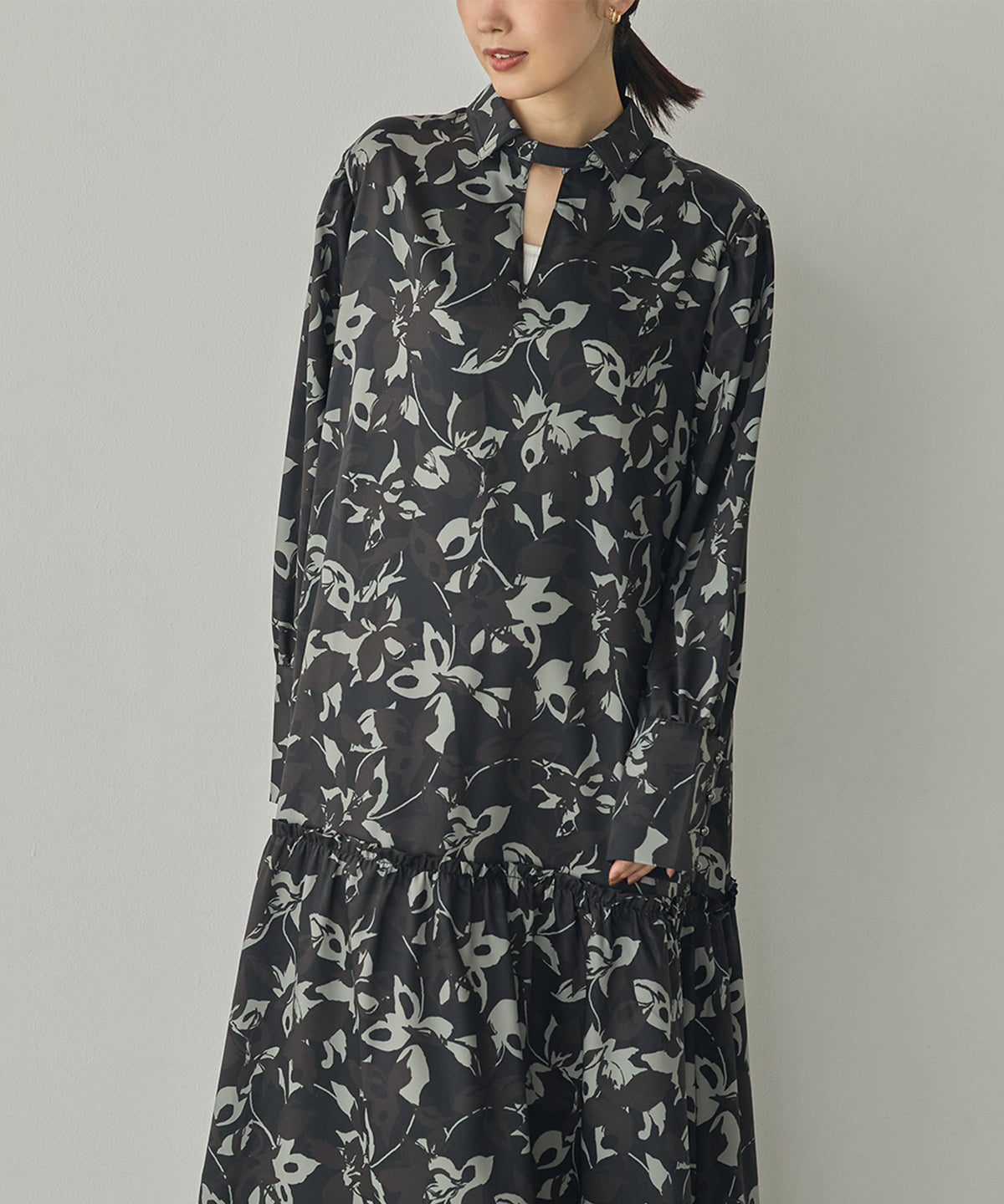 GEORGETTE PRINTED ONE-PIECE