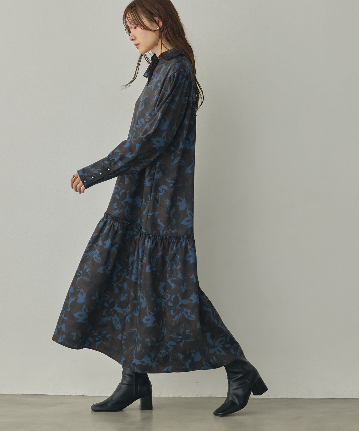 GEORGETTE PRINTED ONE-PIECE