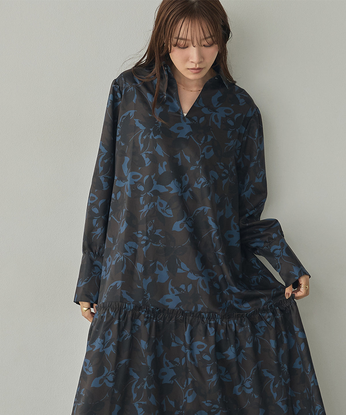 GEORGETTE PRINTED ONE-PIECE