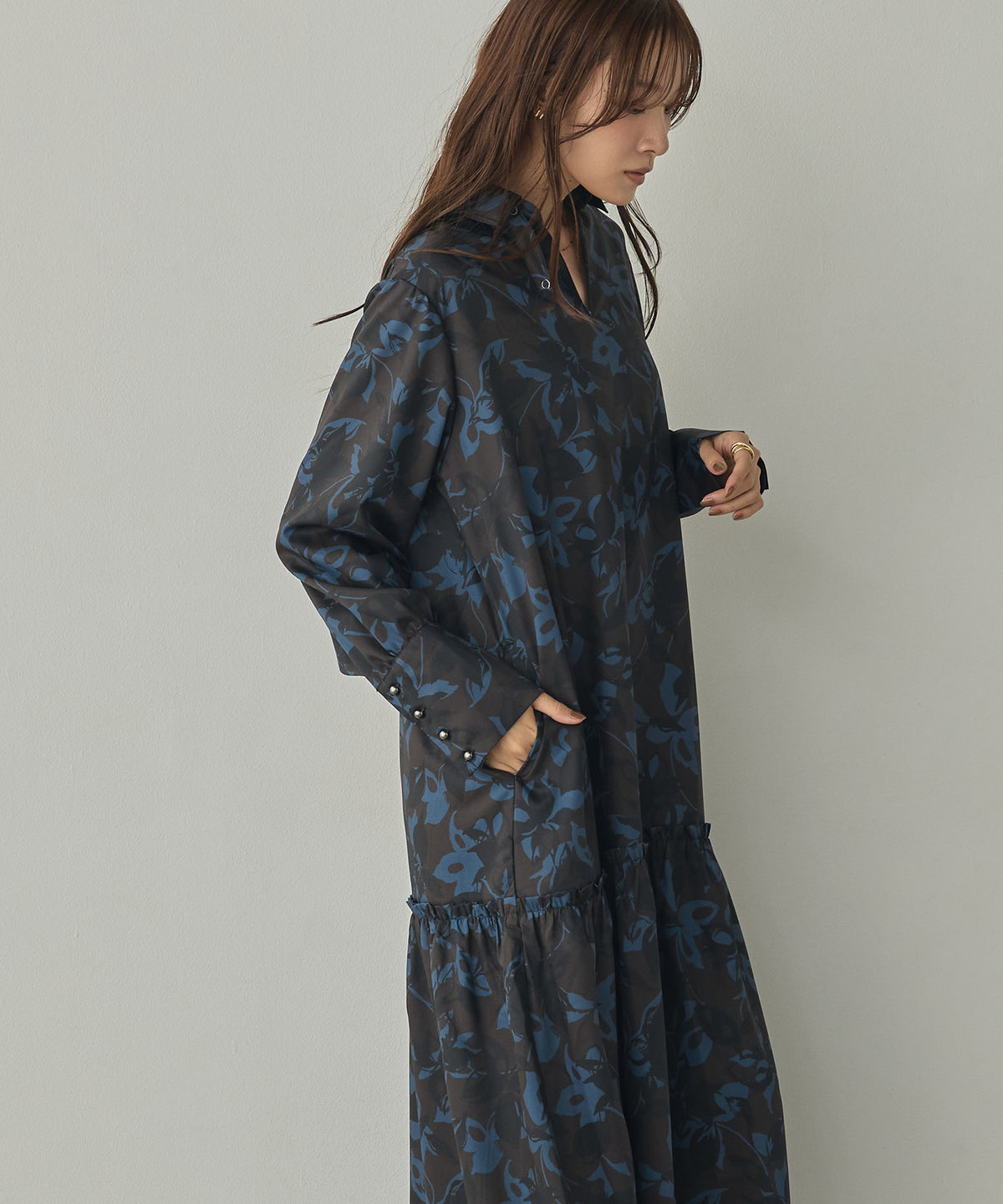 GEORGETTE PRINTED ONE-PIECE