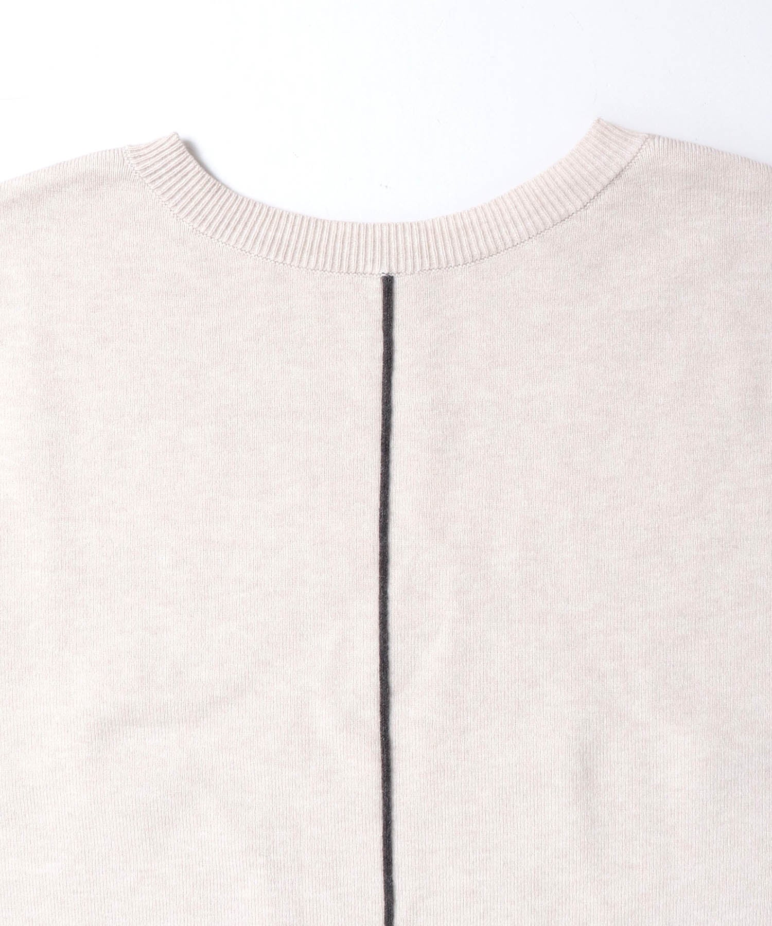 【静電気防止】やわもちヤーン ぽわん袖ワンピース