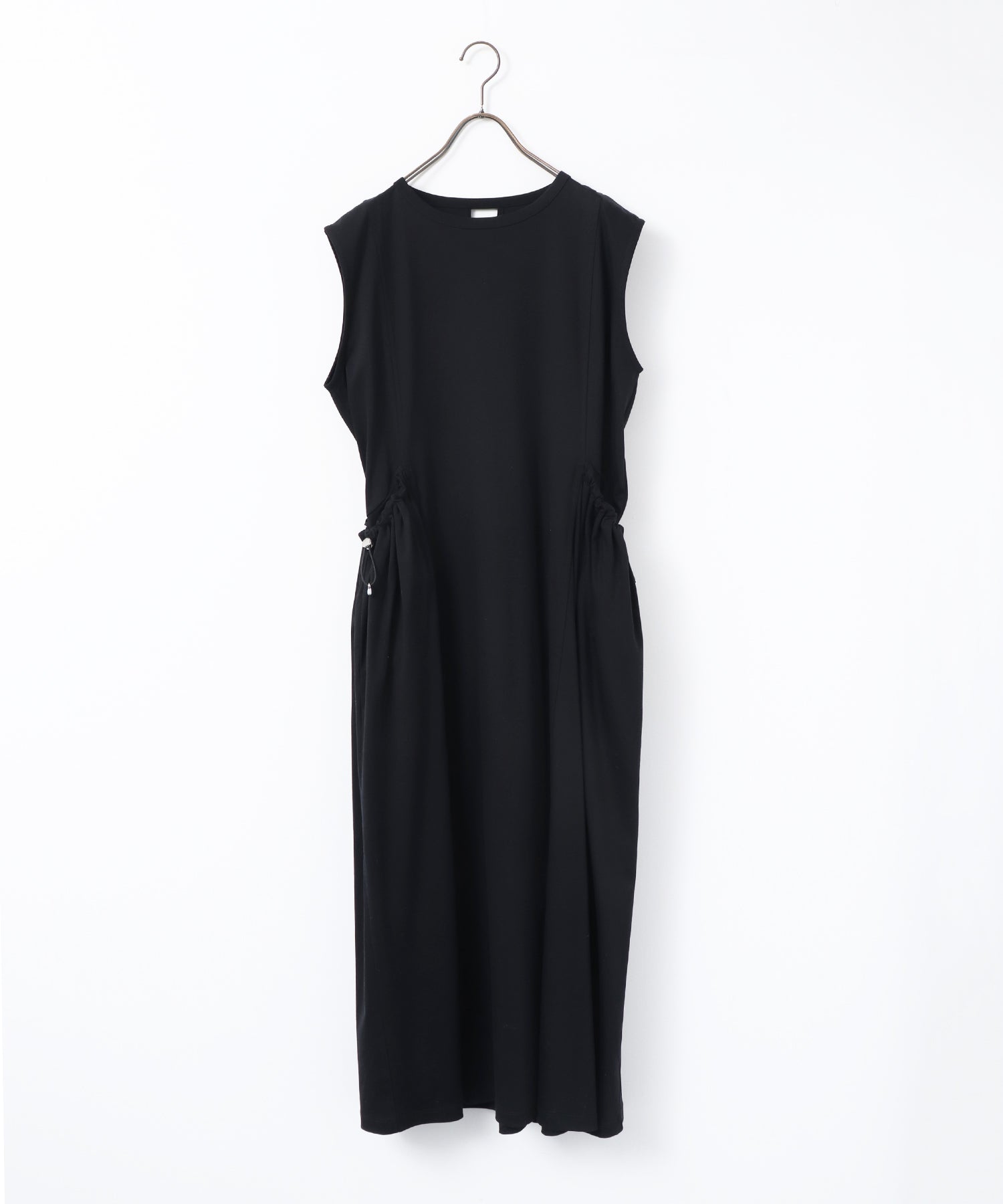 COMPACT SMOOTH DRAWSTRING DESIGN DRESS