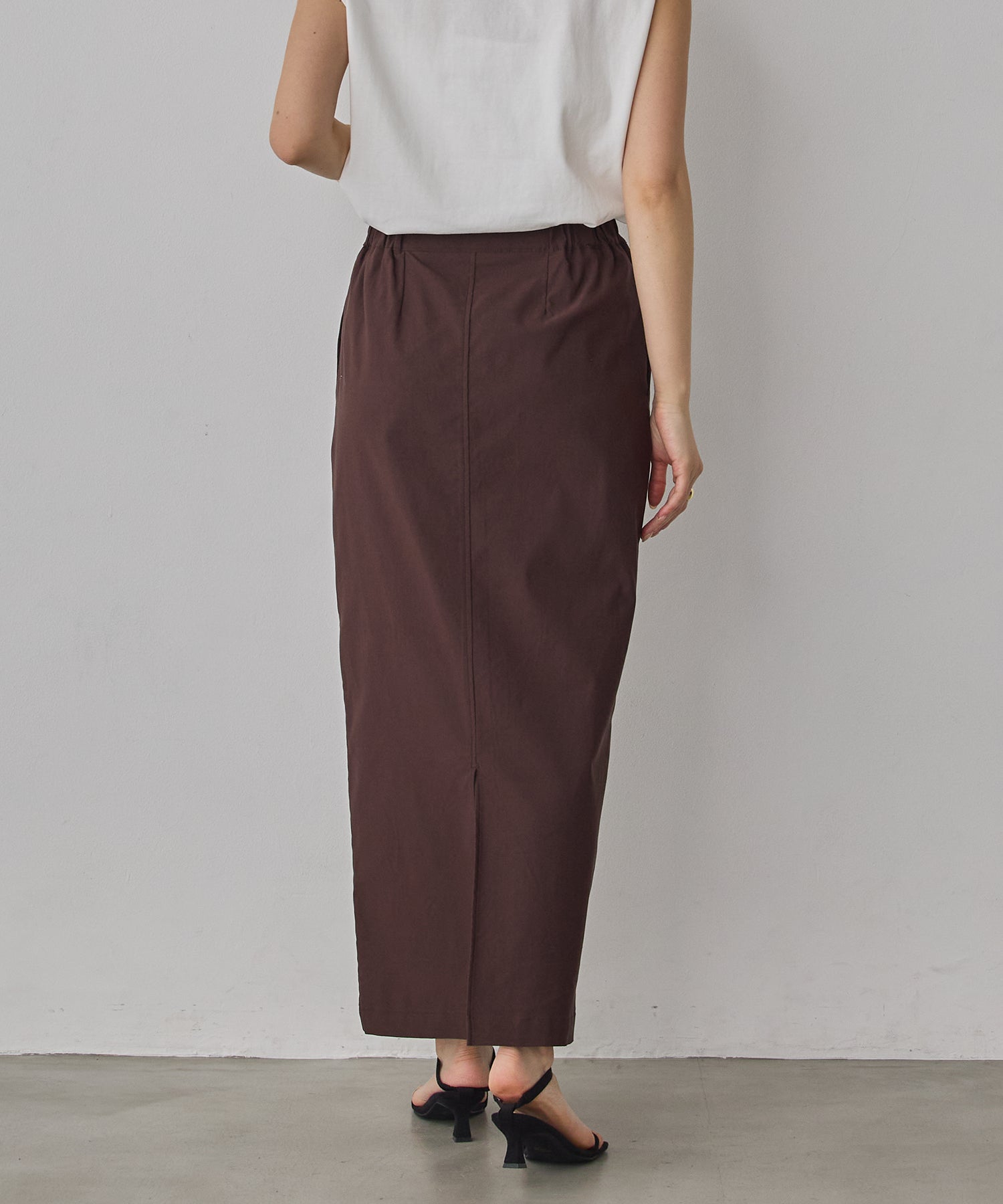 [STRETCH] 2WAY STRETCH BARILAC TIGHT SKIRT