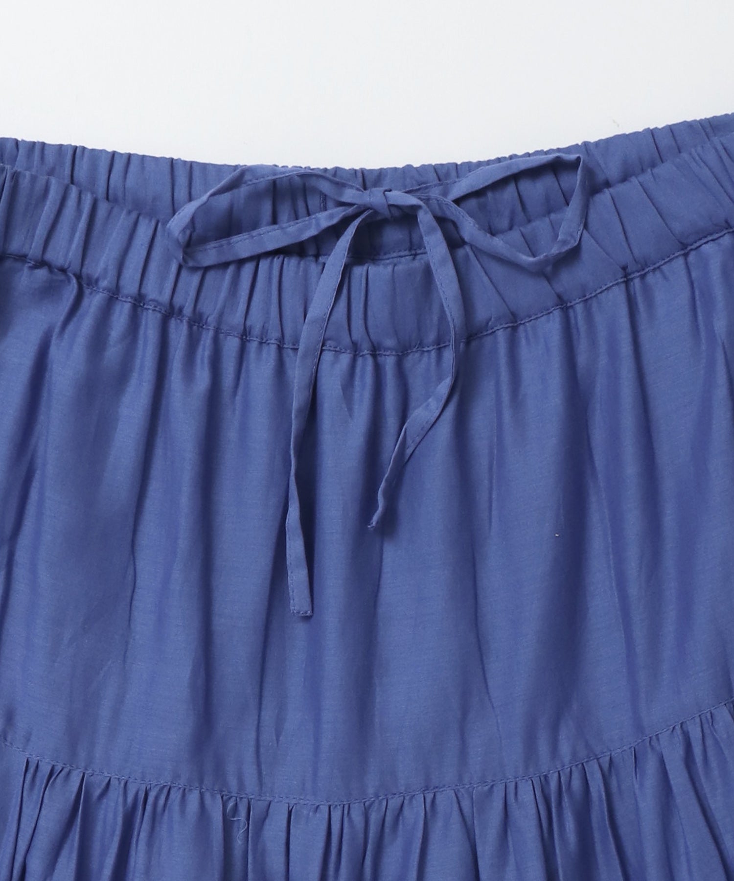 COTTON VOILE TIERED SKIRT