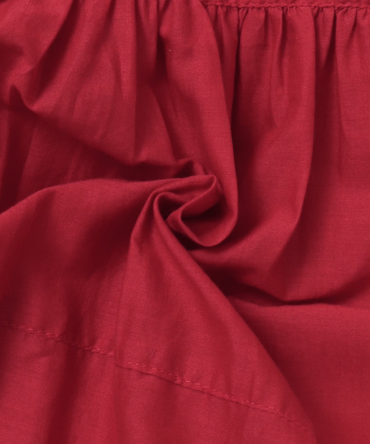 COTTON VOILE TIERED SKIRT