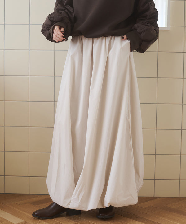 Polyester Broad Balloon Skirt