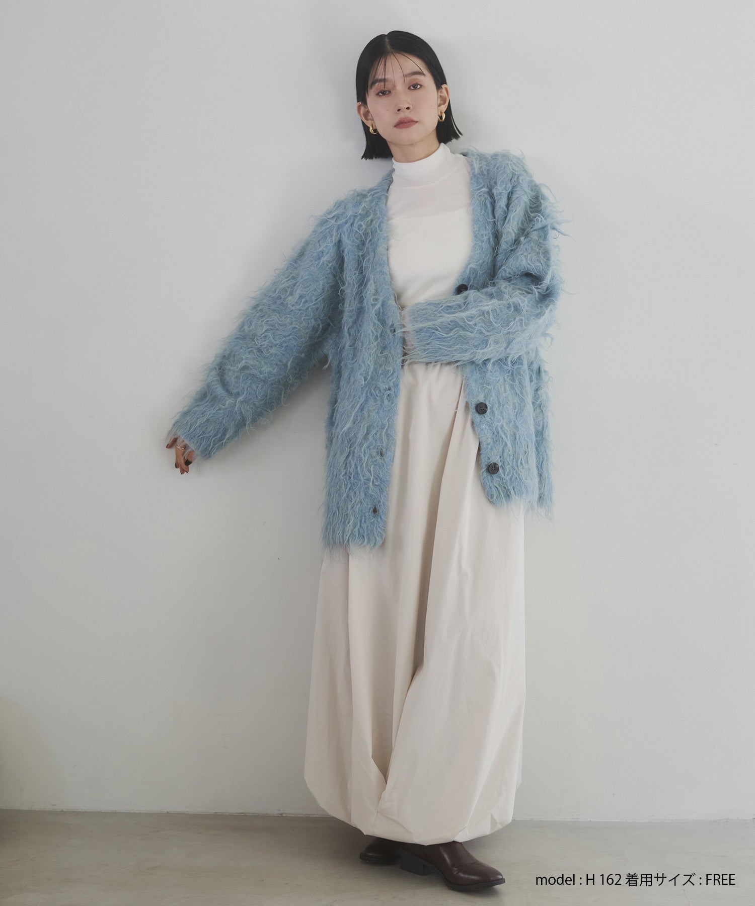 ポリエステルブロード バルーンスカート